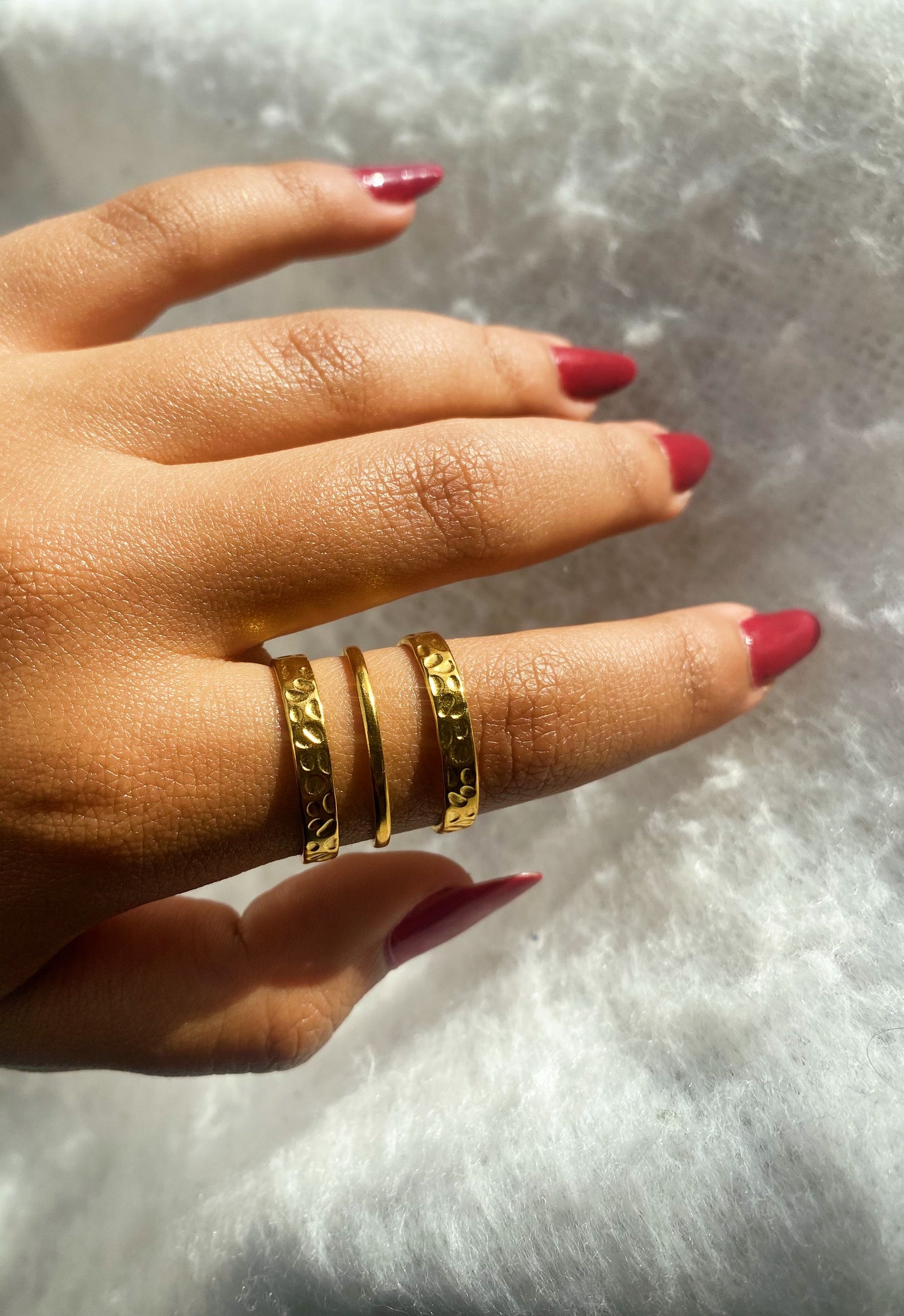 Triple Statement Ring (Stainless Steel)