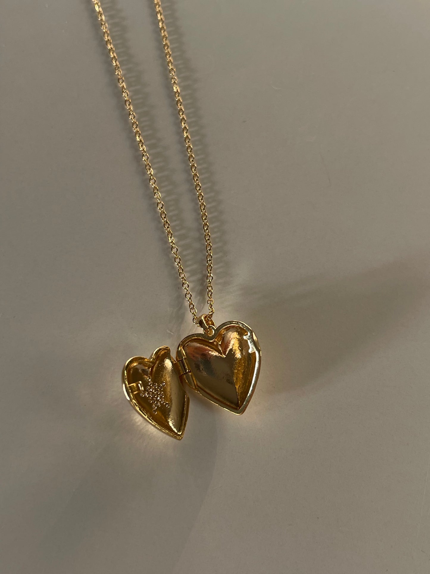 Heart Locket Necklace - Star Edition (Stainless Steel)