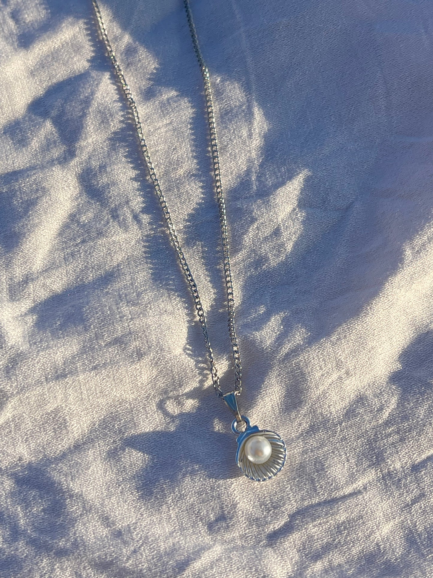 Pearl Seashell Necklace