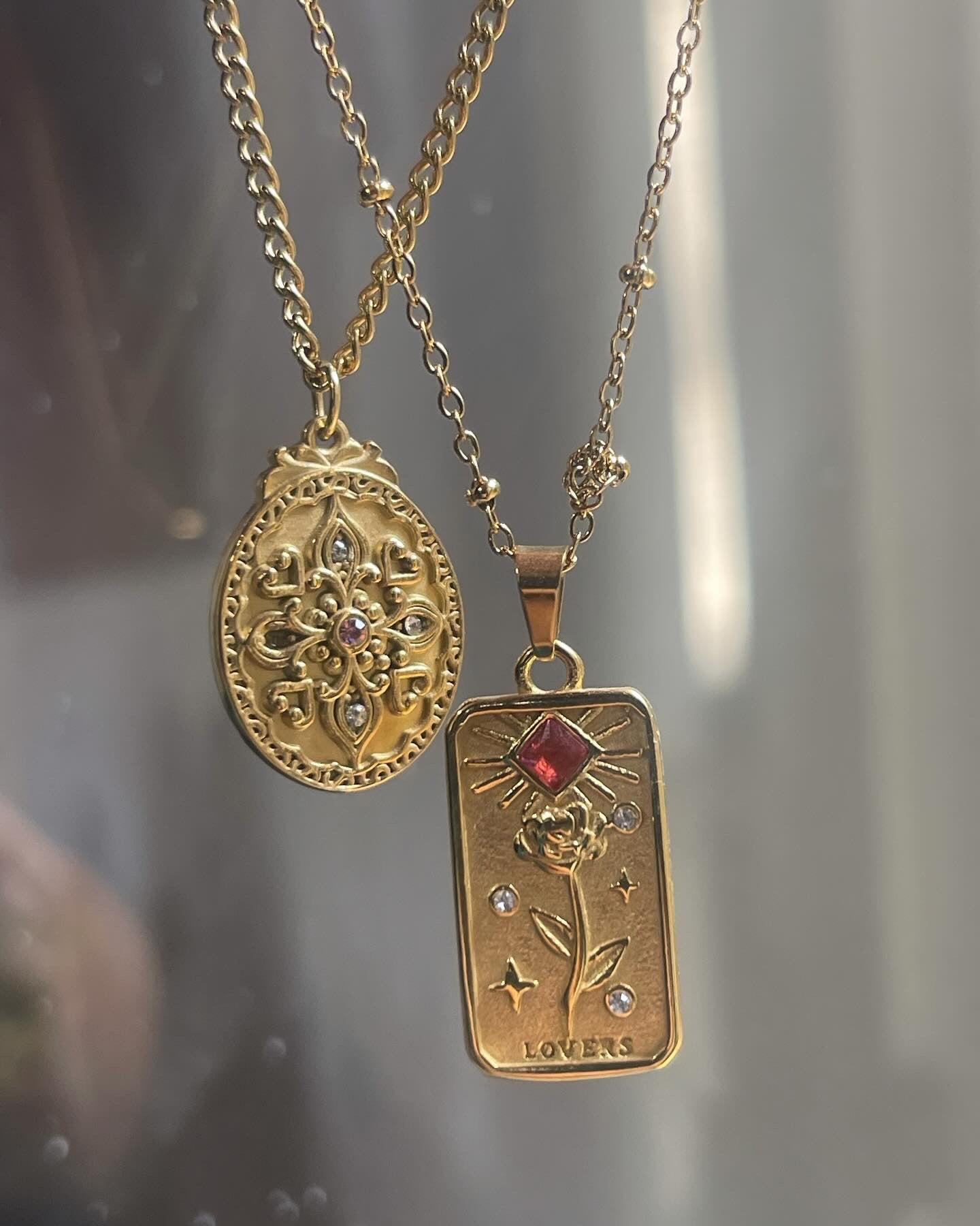 Lovers Necklace- Stainless Steel