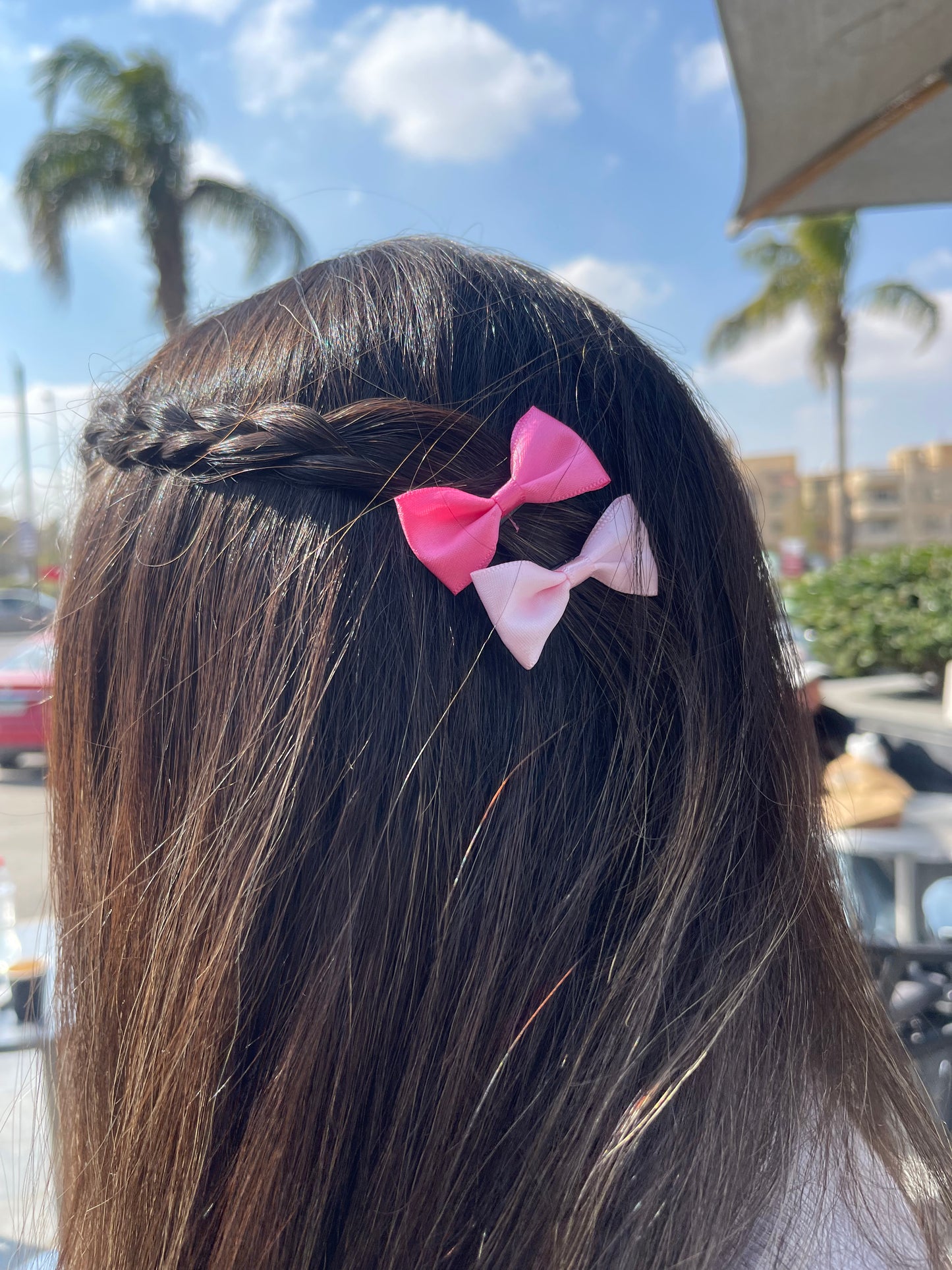 Mini Bow Tie-Hair Clip- Pairs of 2