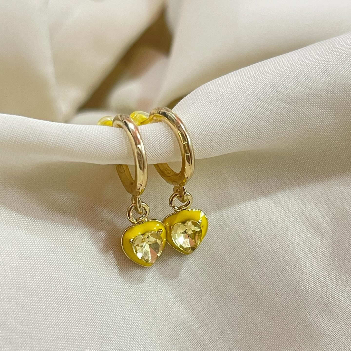 Dainty Heart Earrings