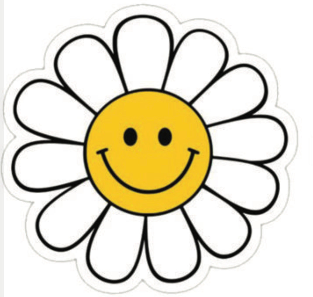 Happy Flower- Sticker