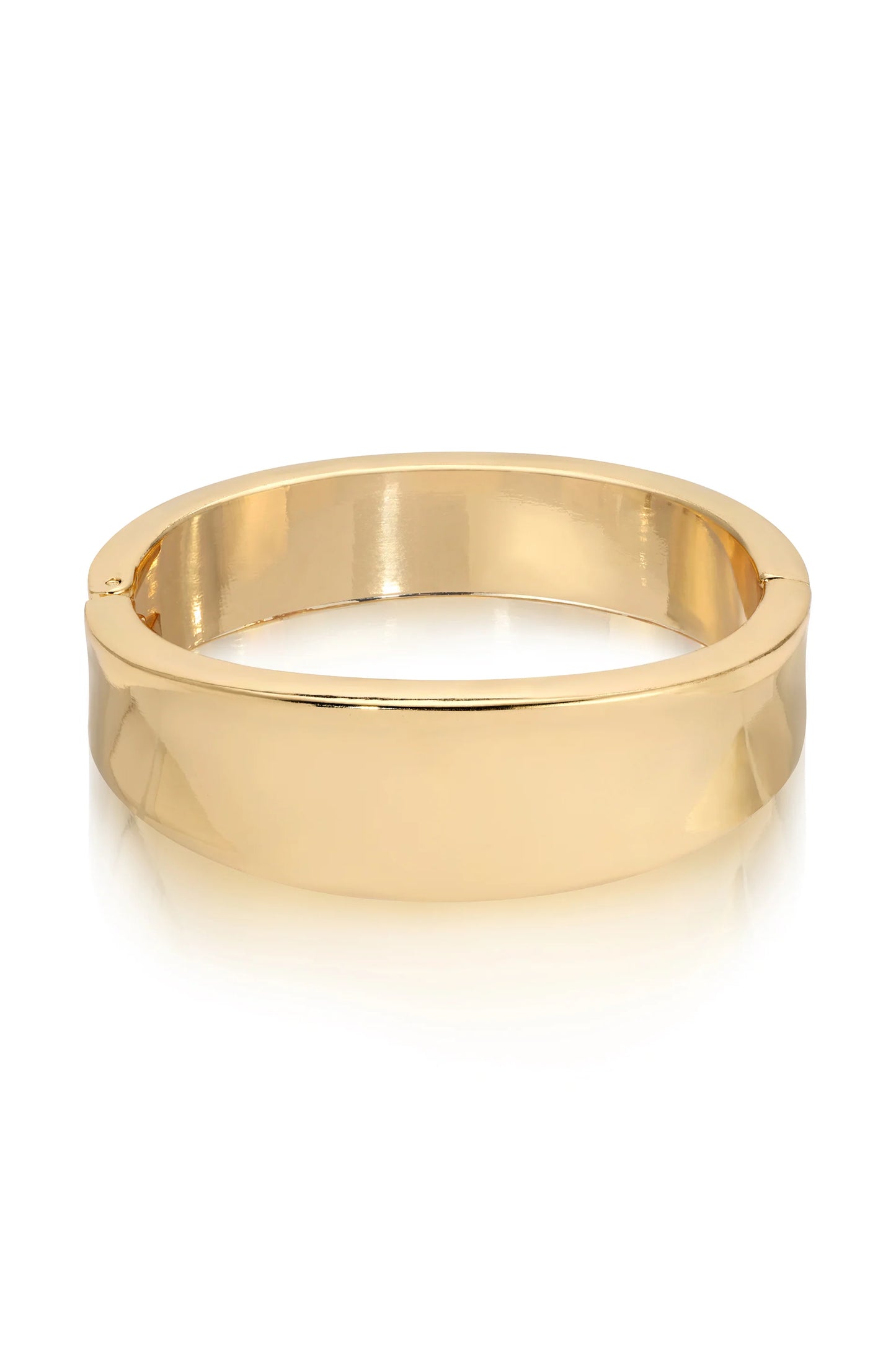 Thick Gold Bangle (Gold Plated)