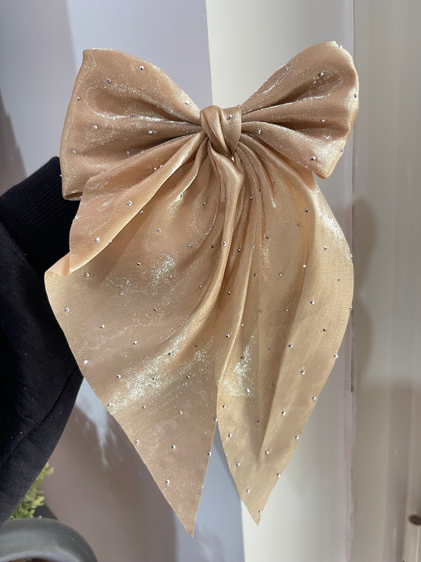 Sparkles Bow Hair Tie