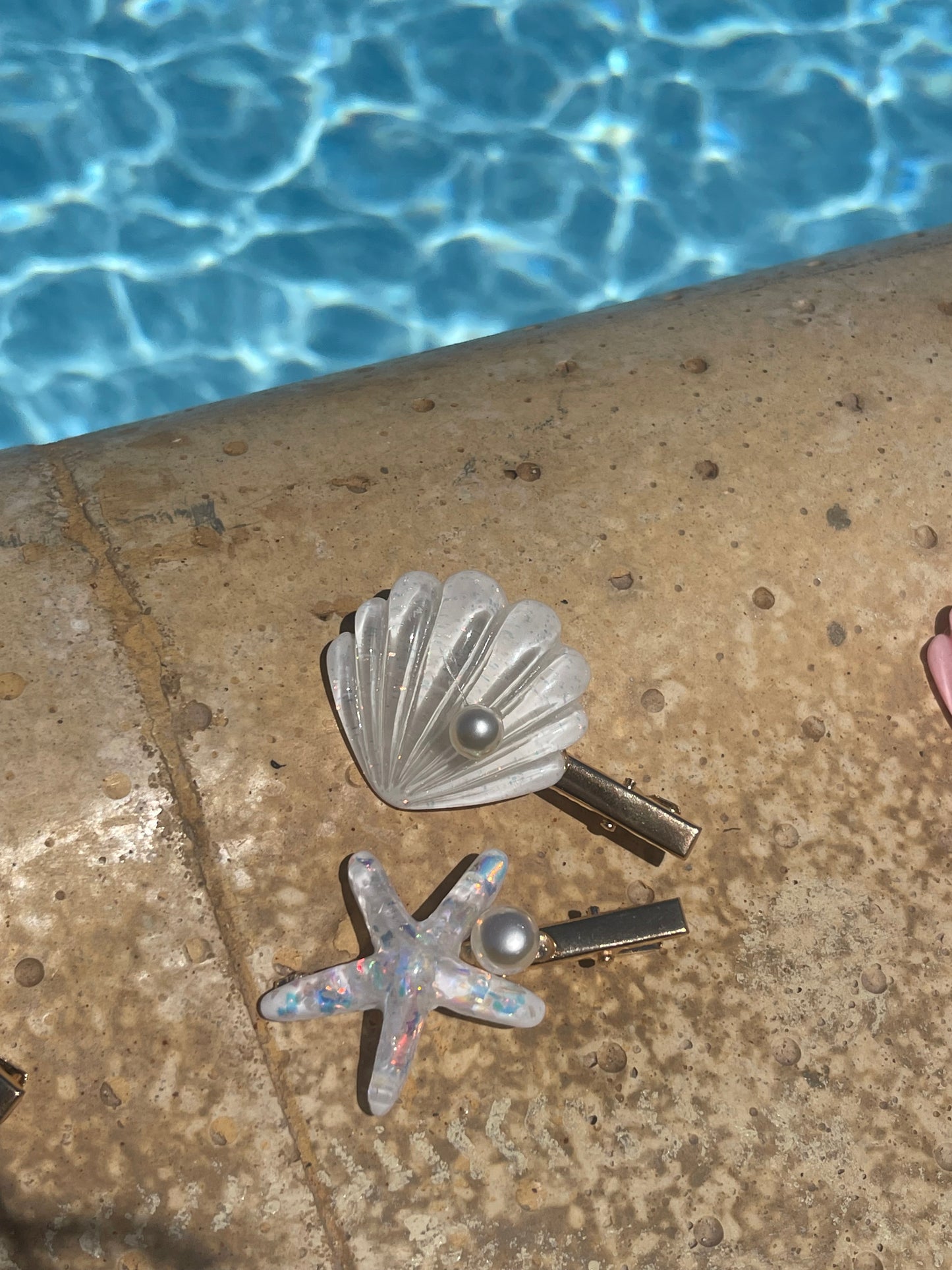 Seaside Summer Hair Pins🌊🤍✨
