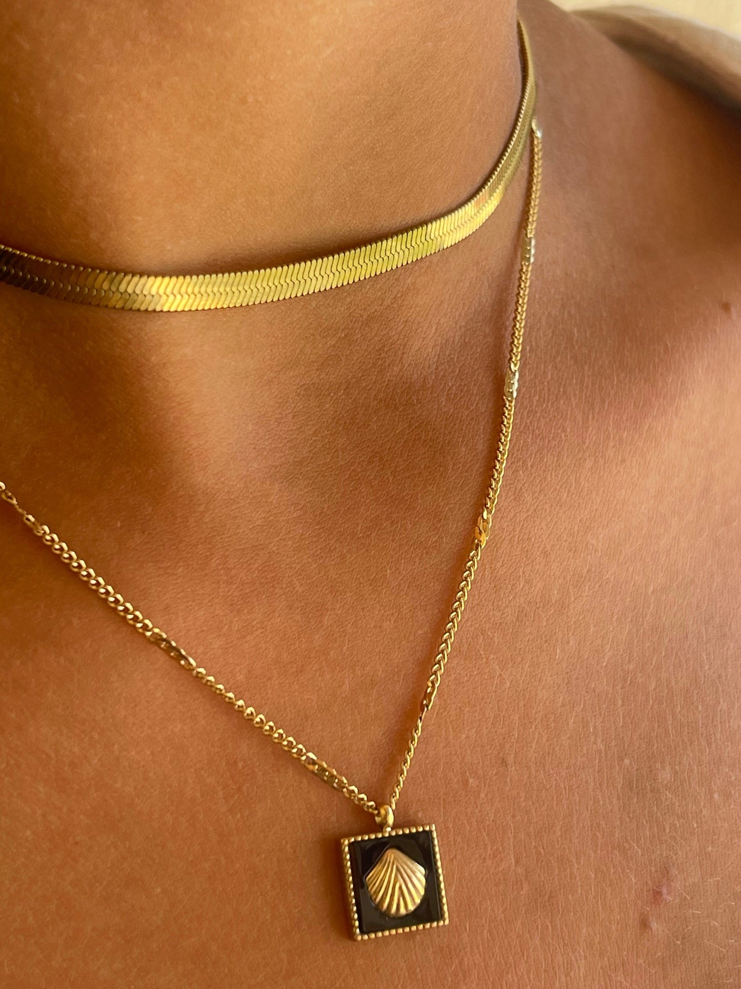 Seashell Stainless Steel Necklace