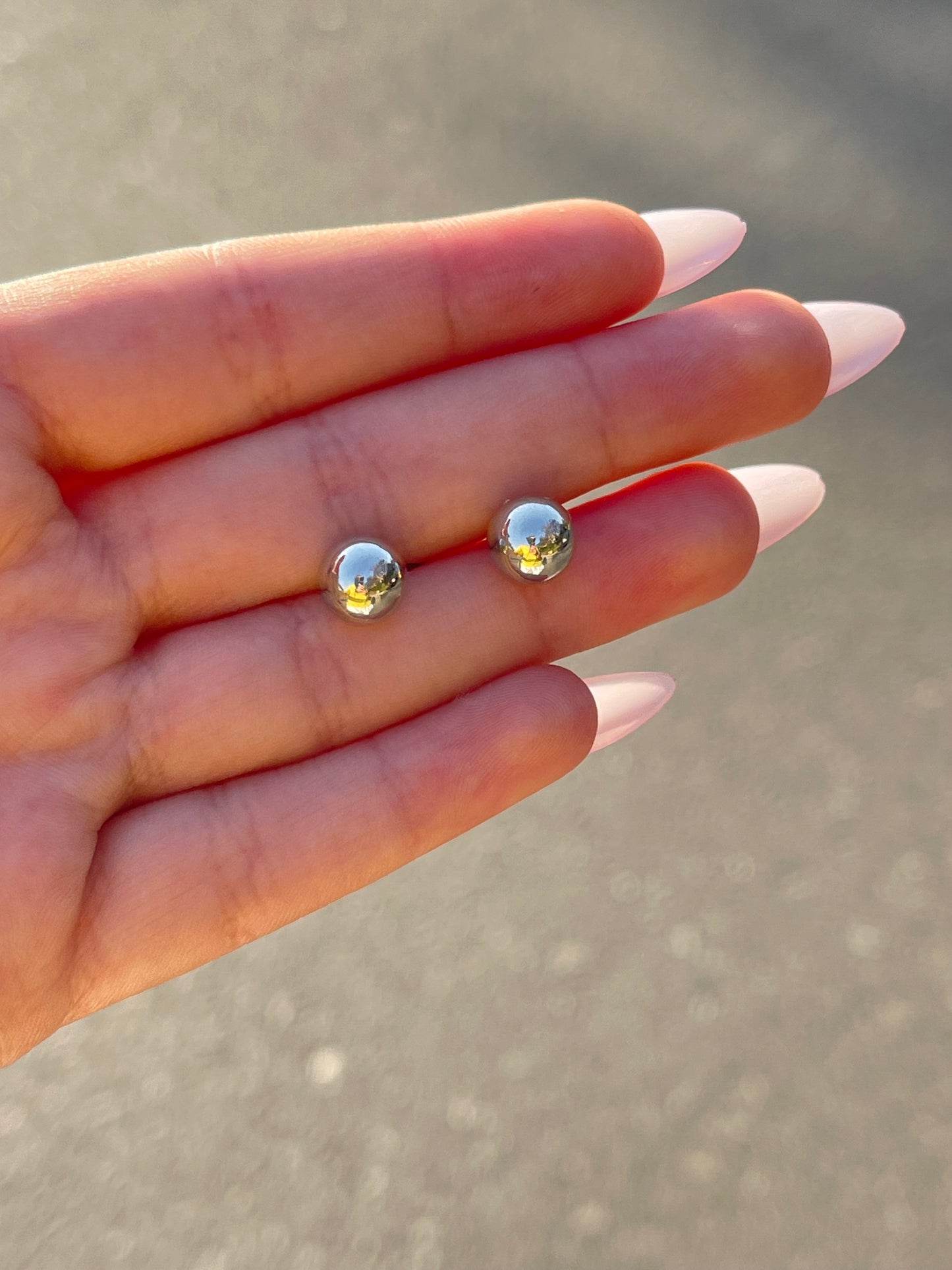 Mini Dot Stud Earrings