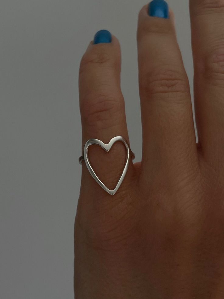 Dainty Heart Ring (Stainless Steel)