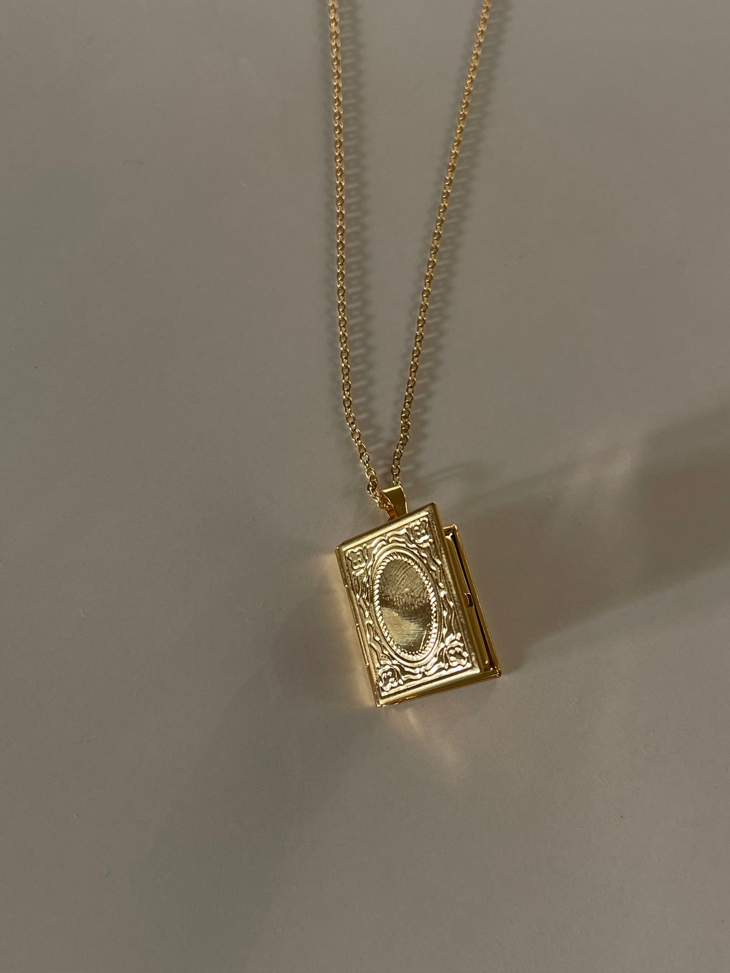 Locket Necklace - Holy Book Edition (Stainless Steel)
