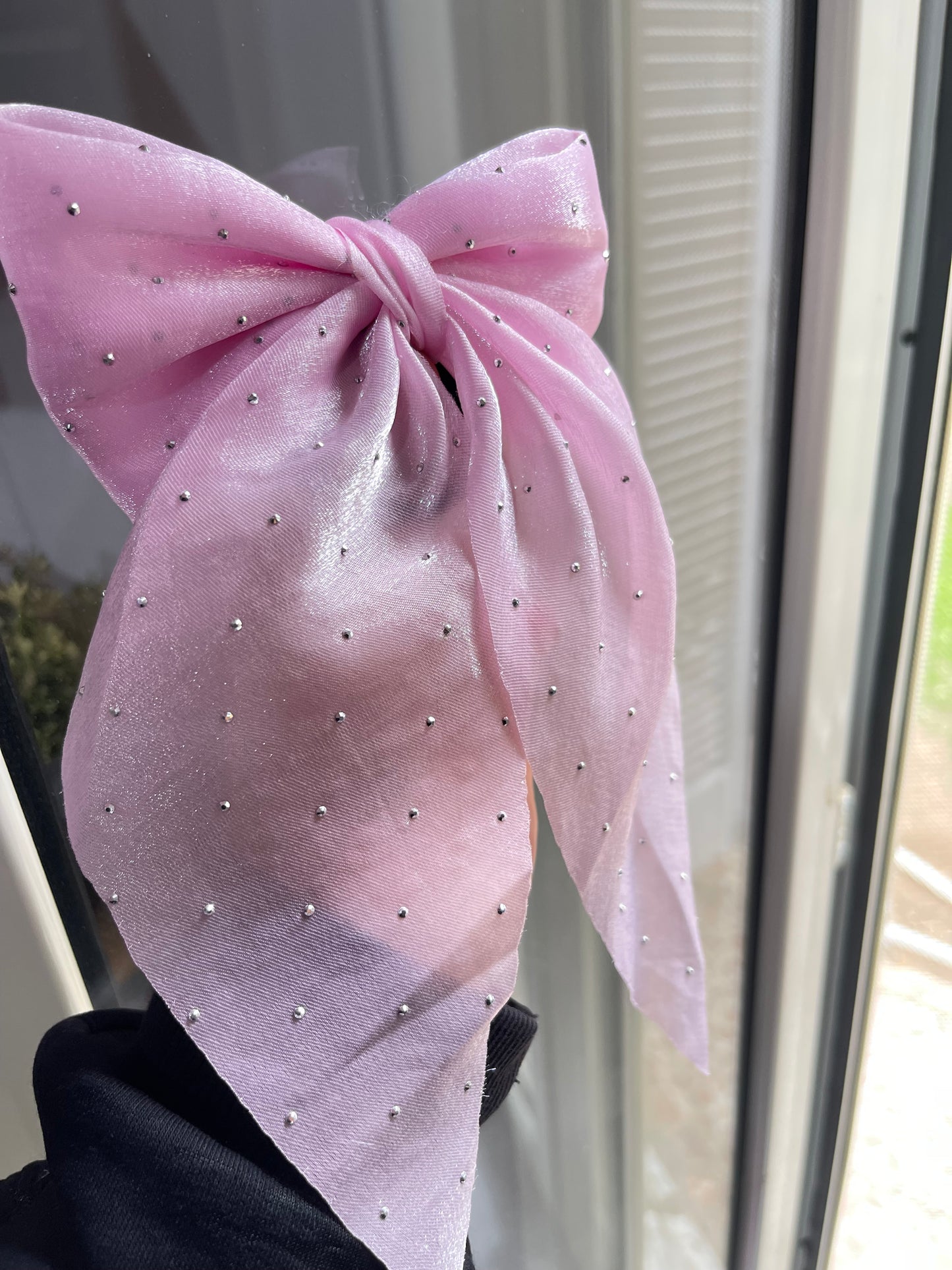 Sparkles Bow Hair Tie