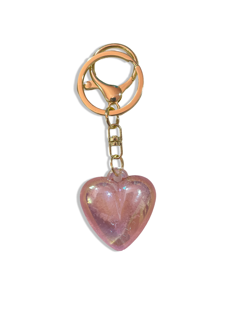 Jumbo Heart Keychain/Bag Charm