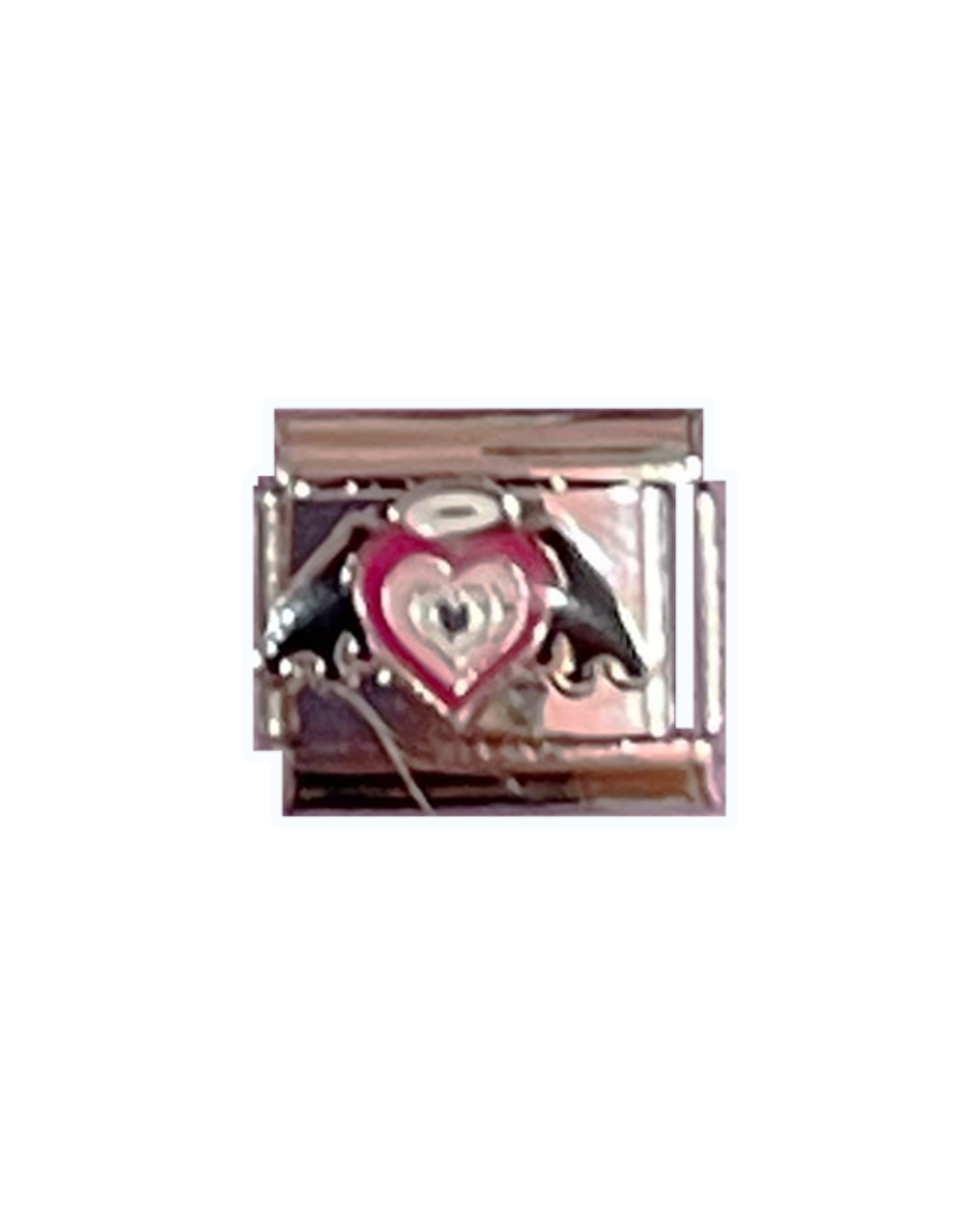 Angel Lover 2.0- Silver Italian Charm