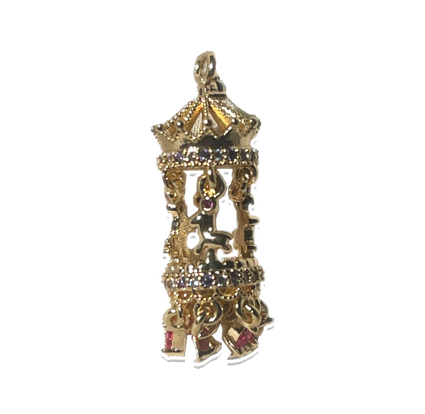 Ferris Wheel Charm- Gold Plated