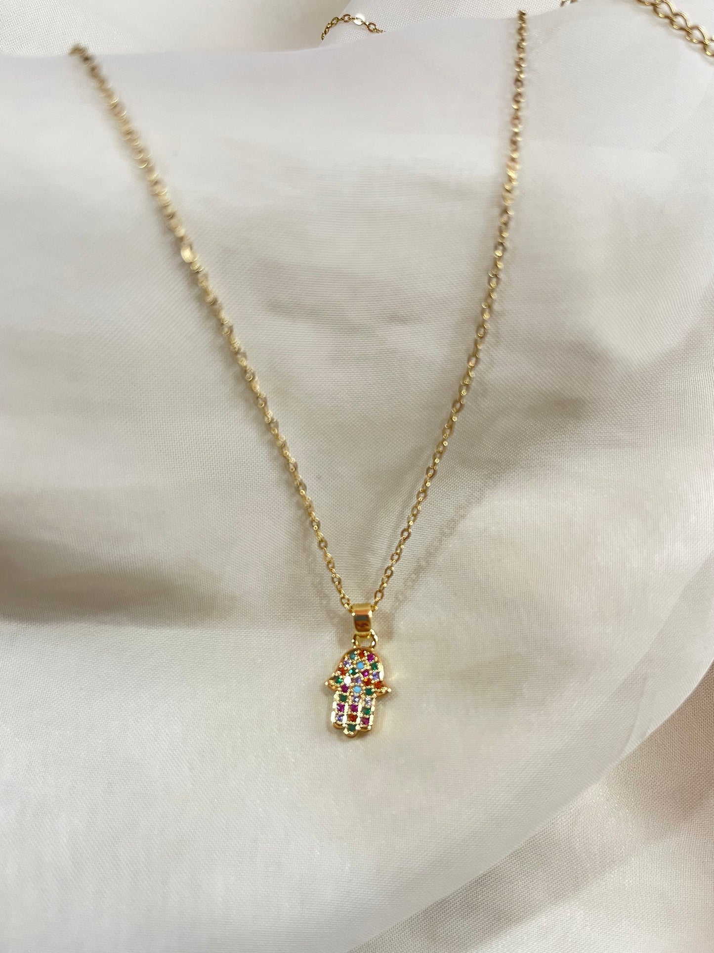 Evil Eye Necklace (Stainless Steel)