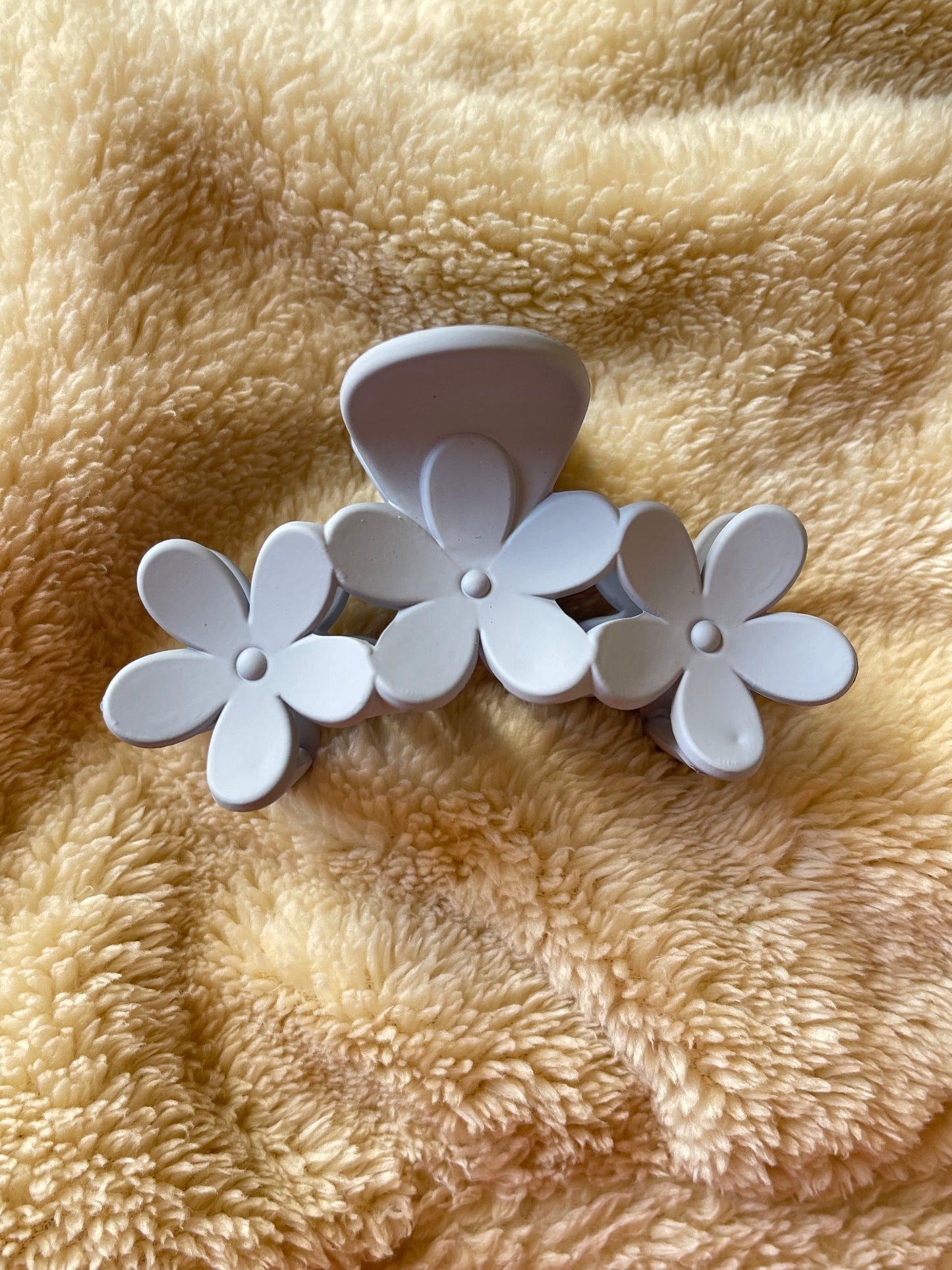 Triple Floral Claw Clip 2.0