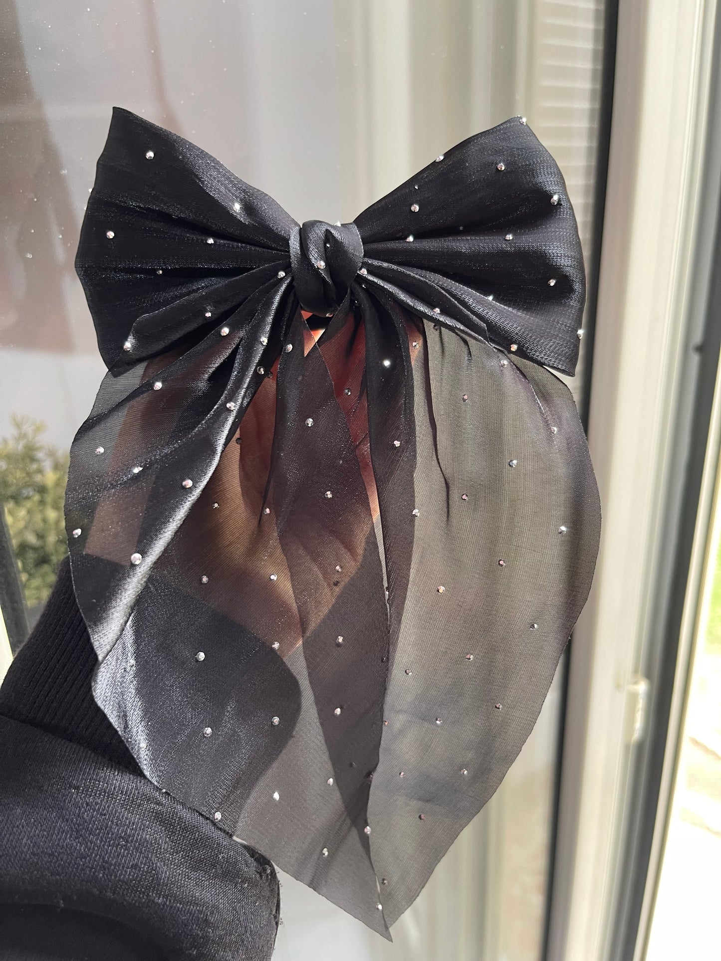 Sparkles Bow Hair Tie