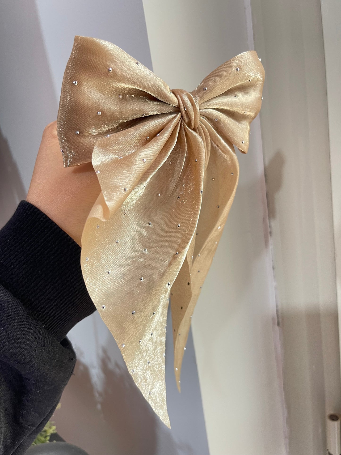 Sparkles Bow Hair Tie