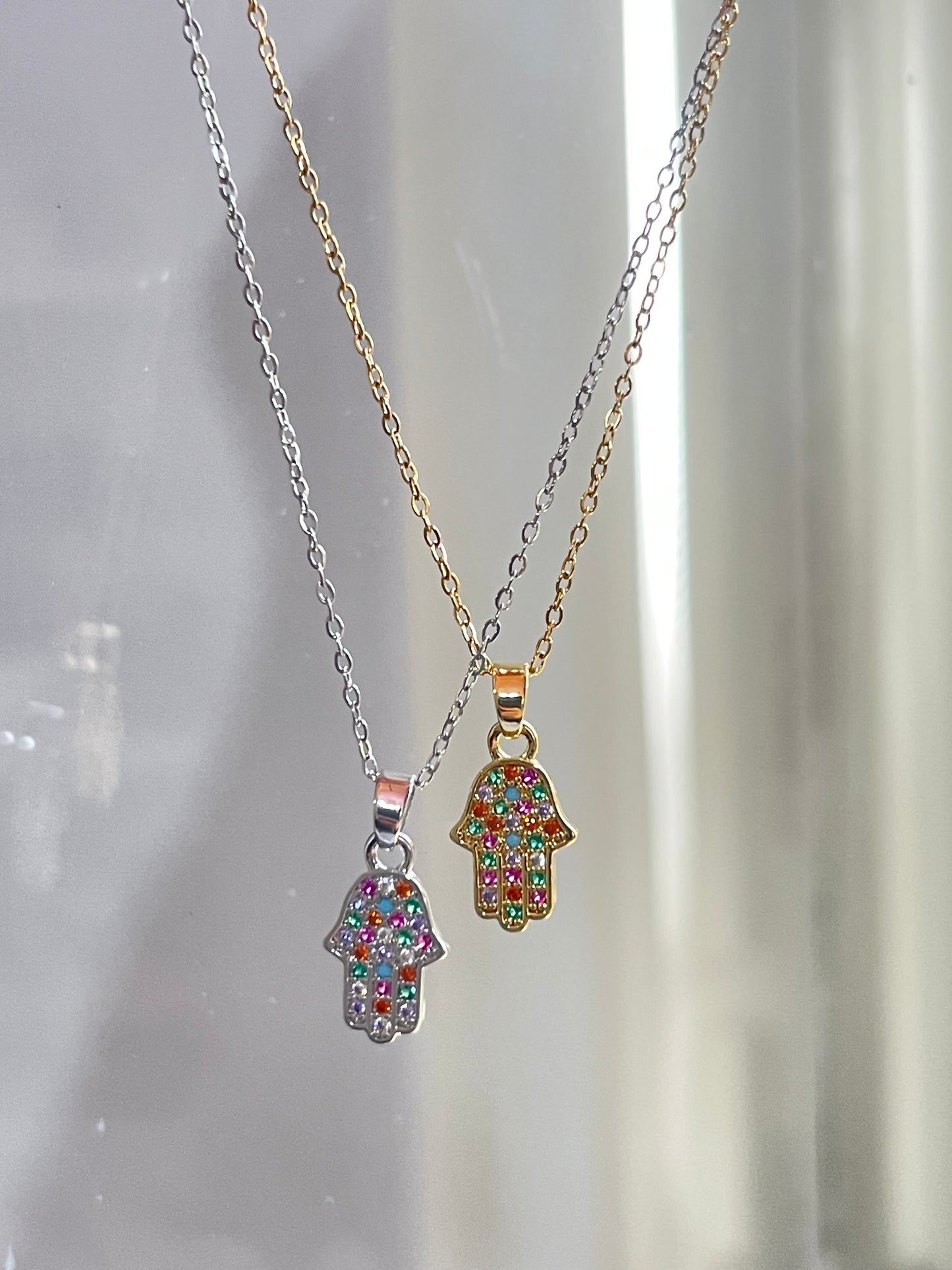 Evil Eye Necklace (Stainless Steel)