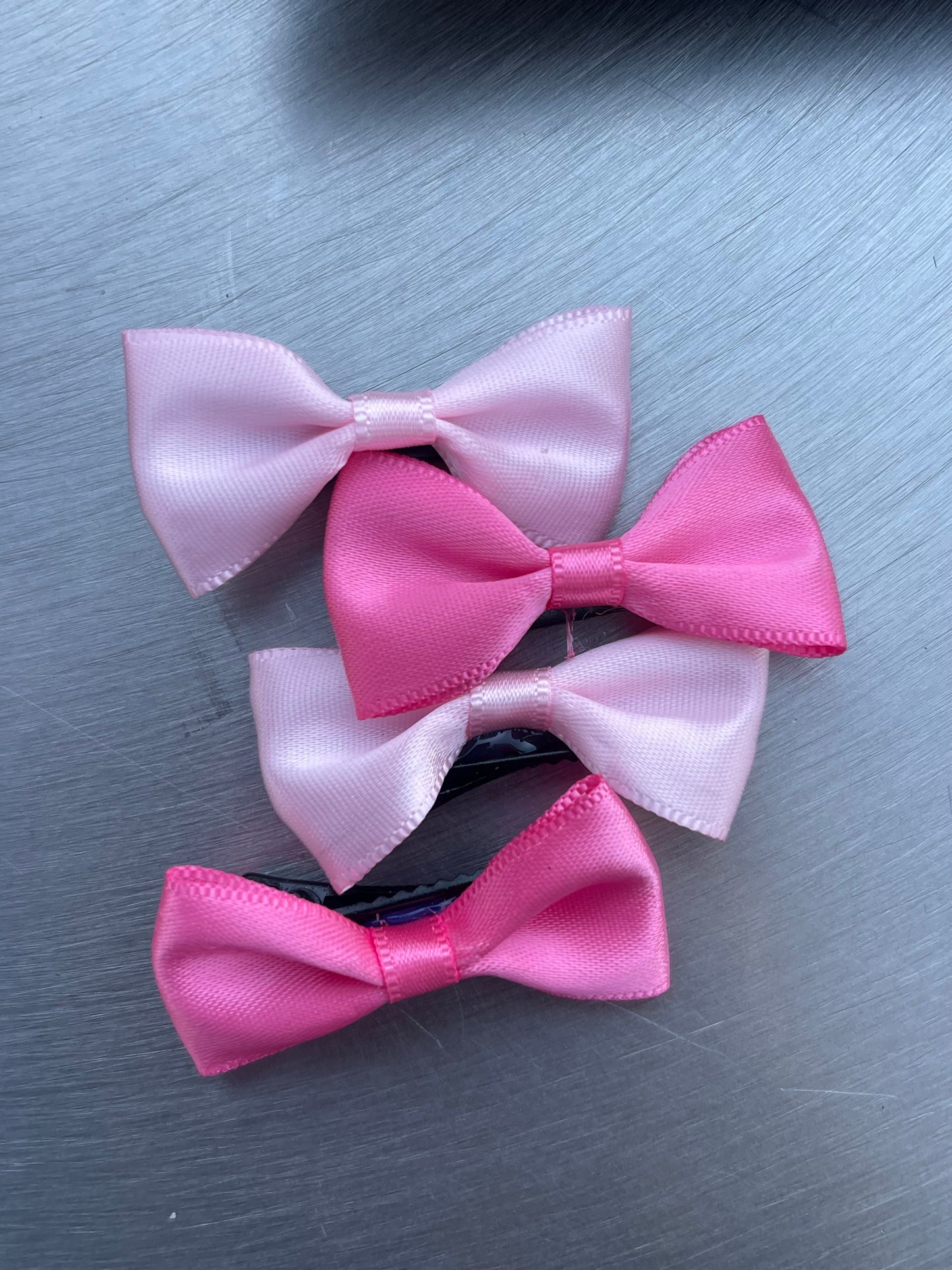 Mini Bow Tie-Hair Clip- Pairs of 2