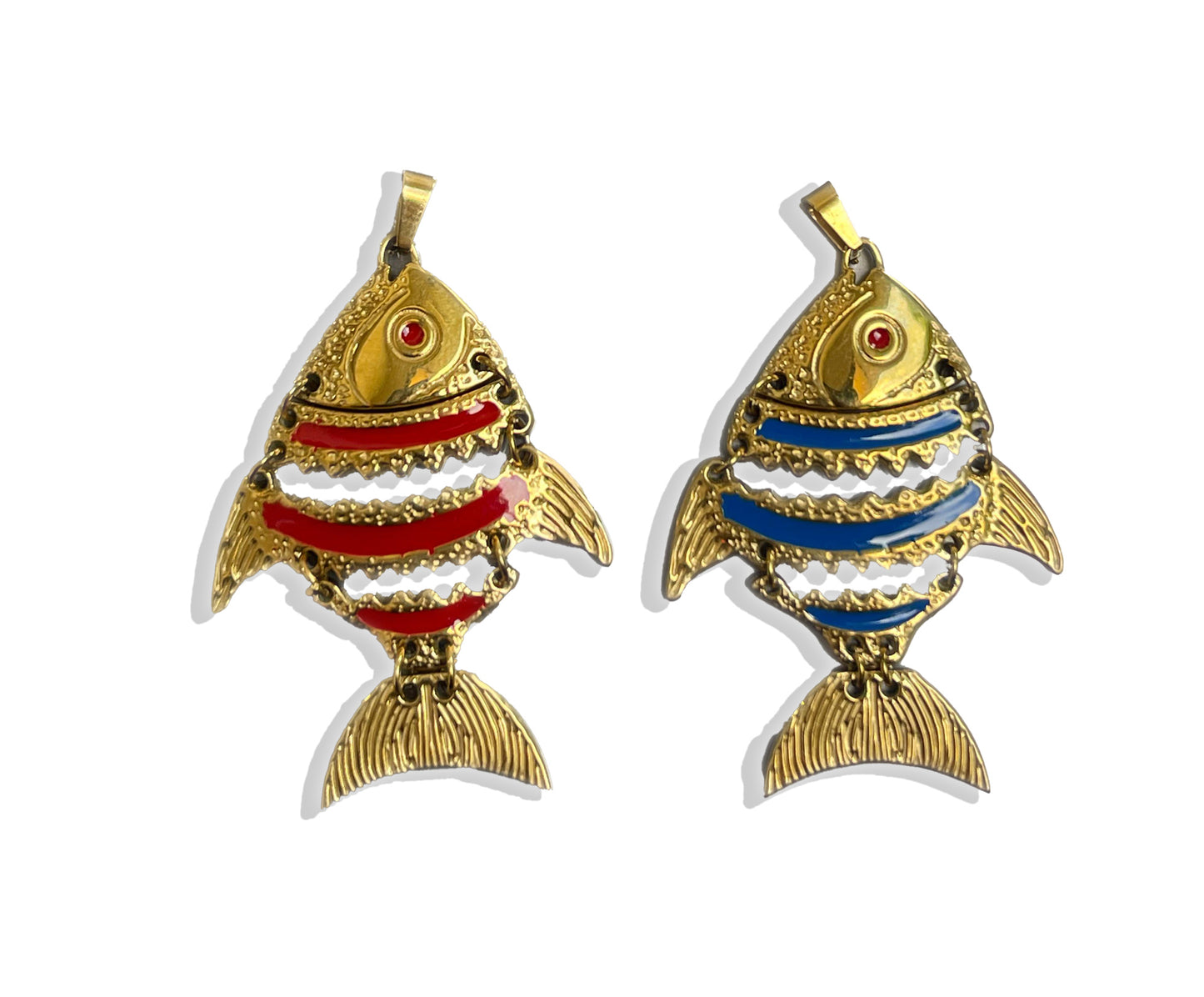 Statement FIshy Charm- Stainless Steel