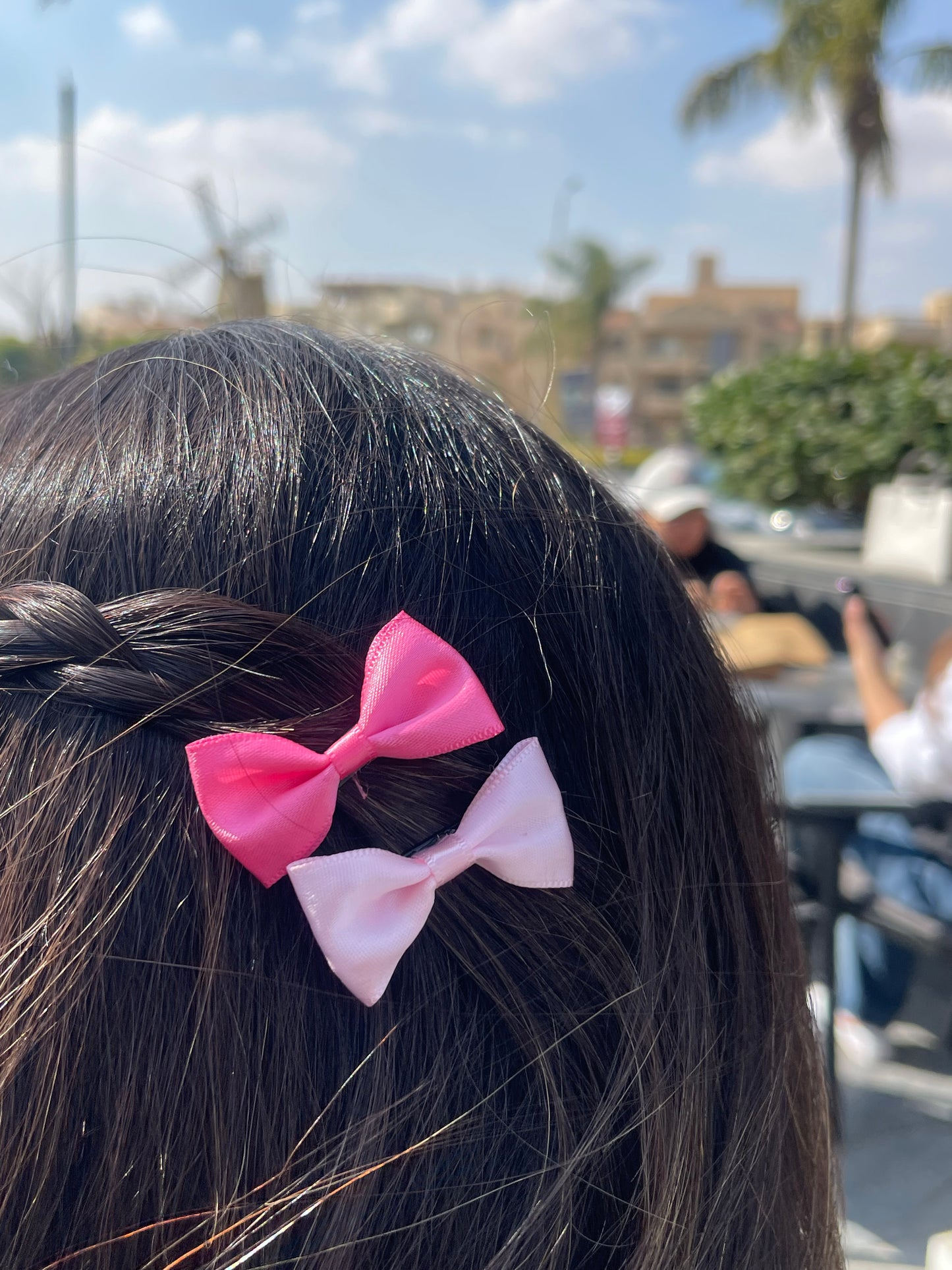 Mini Bow Tie-Hair Clip- Pairs of 2