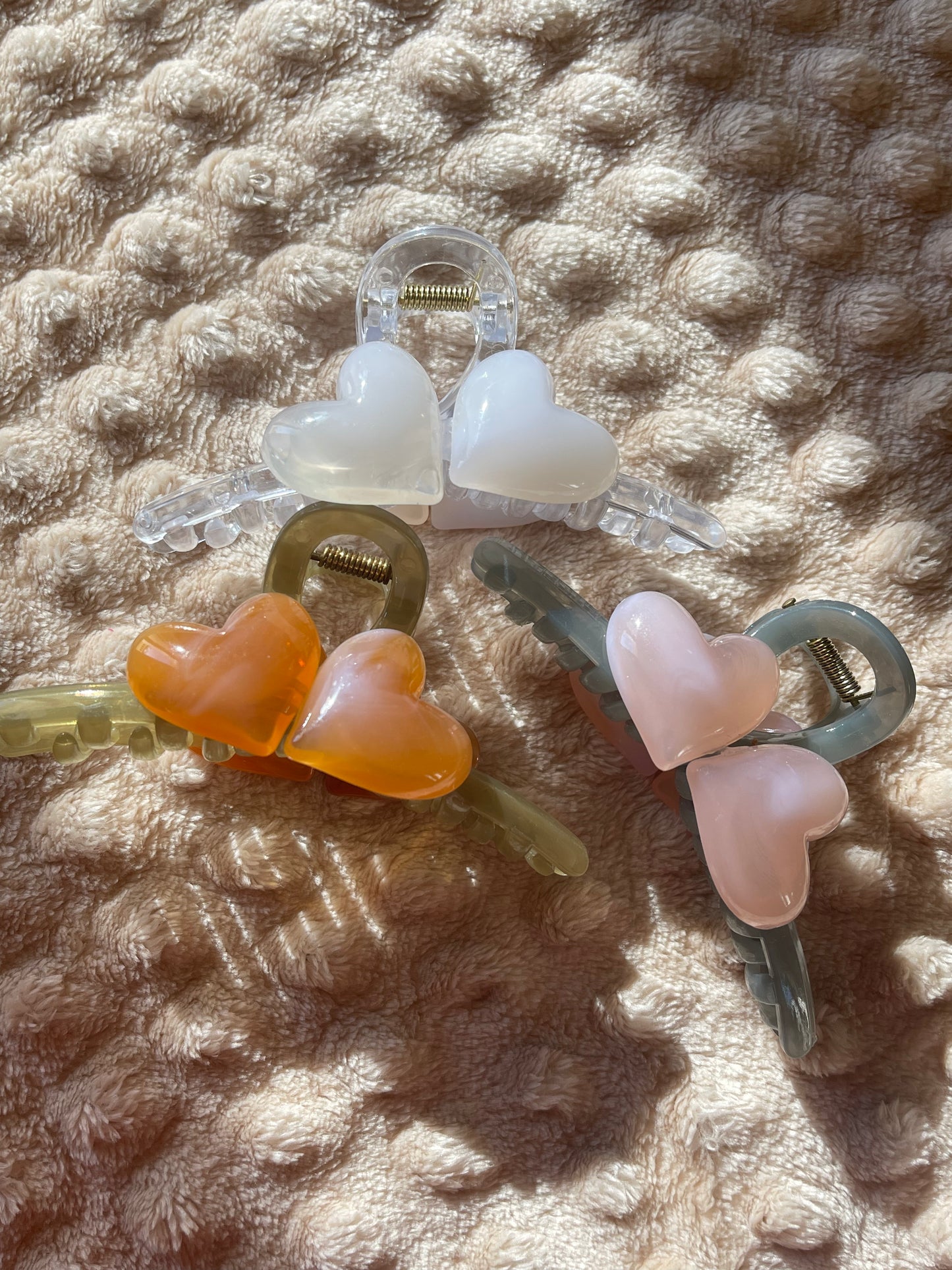 Hearts All Around Claw Clip 2.0