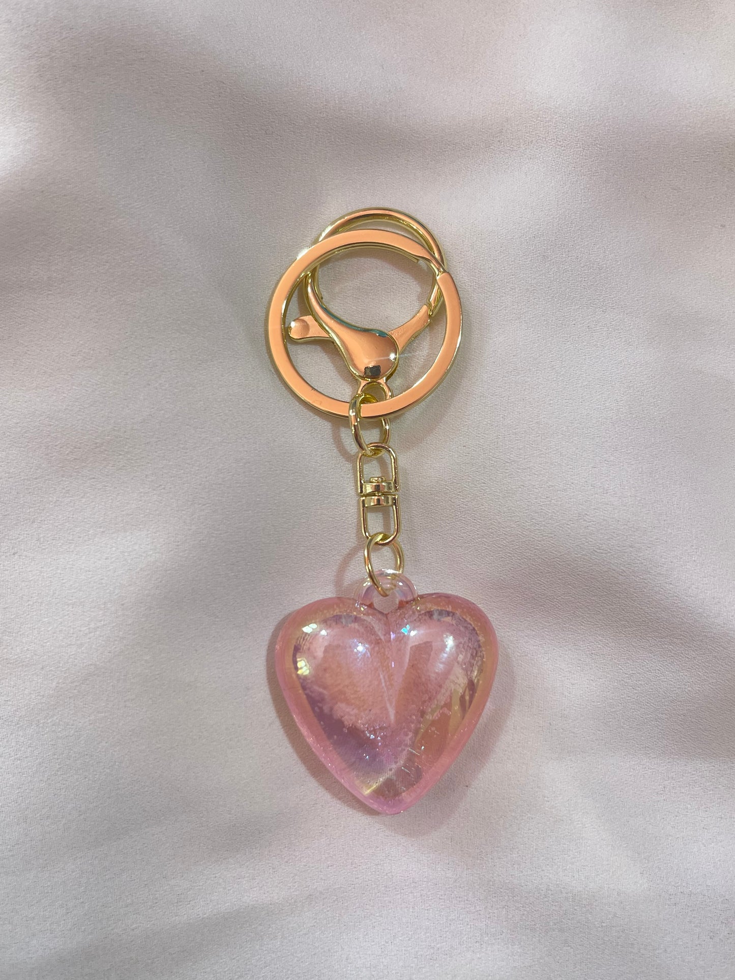 Jumbo Heart Keychain/Bag Charm