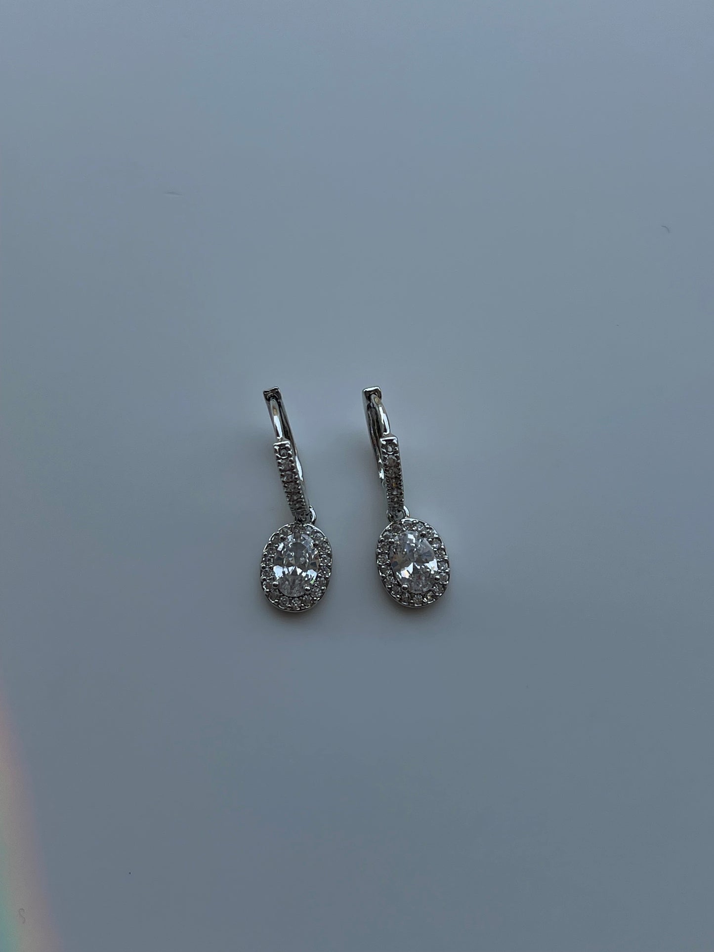 Crystal Dangle Gold Plated Earrings 2.0