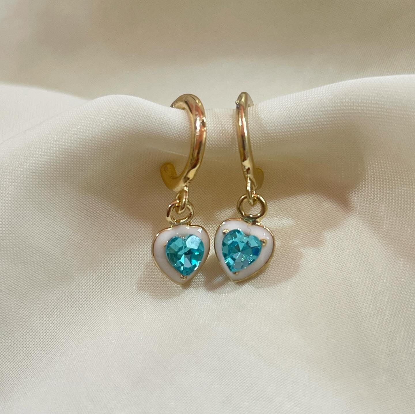 Dainty Heart Earrings