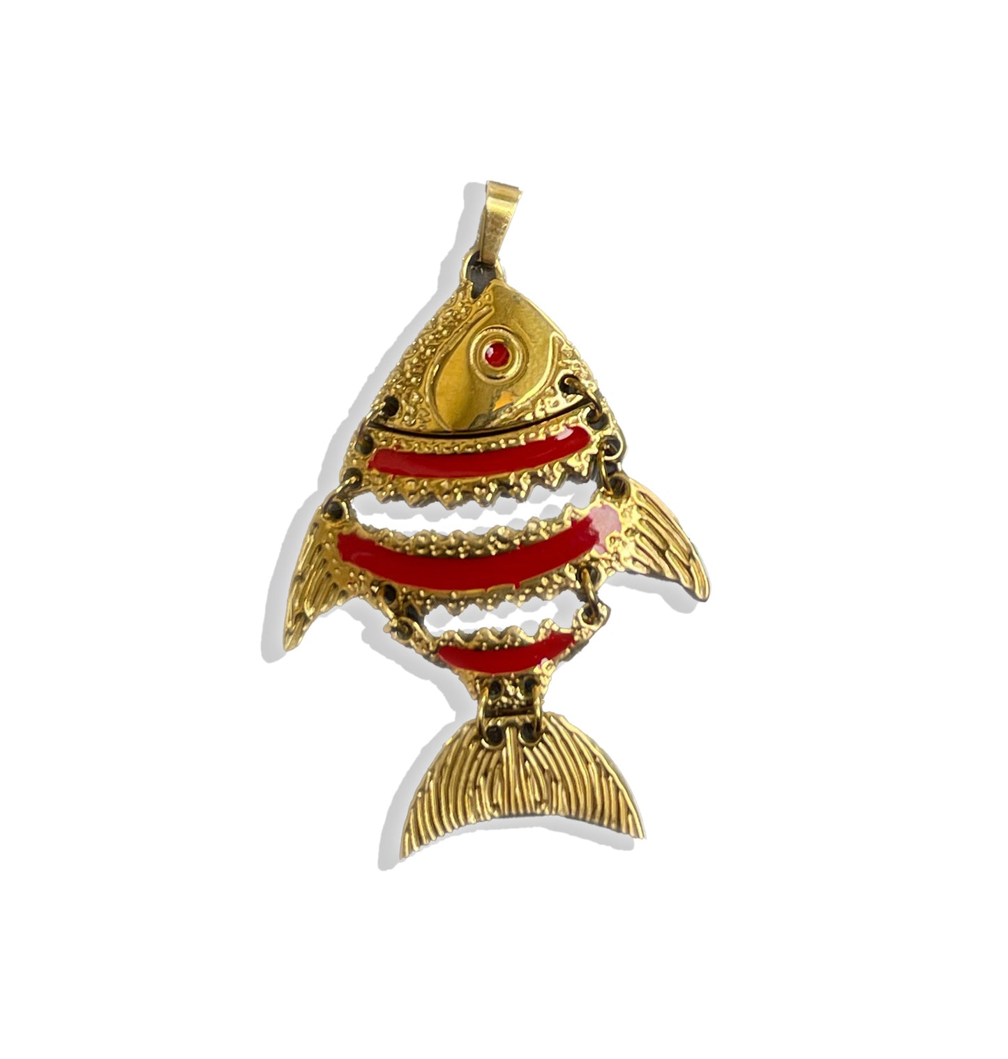 Statement FIshy Charm- Stainless Steel