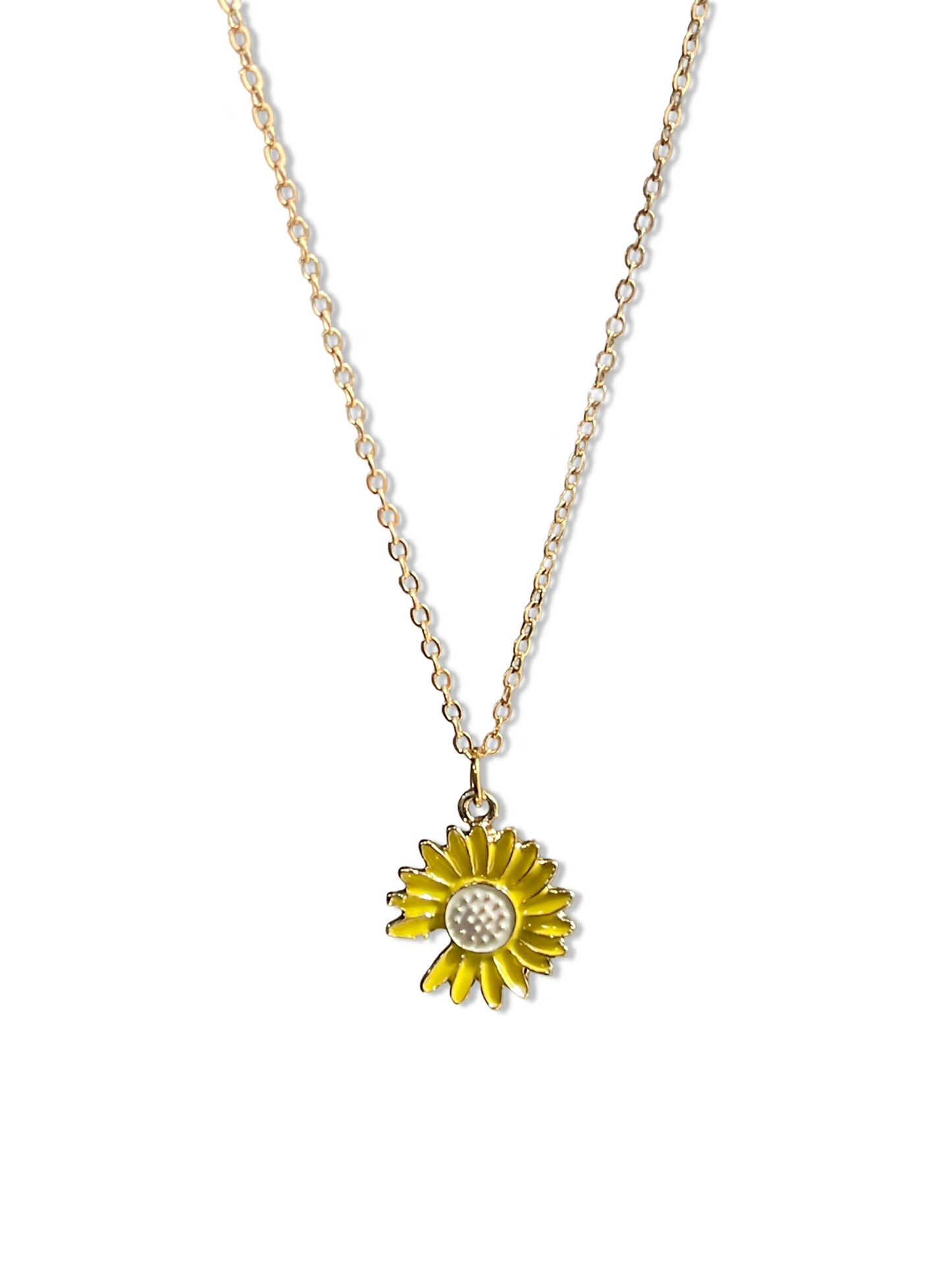 Bright Sunflower Necklace