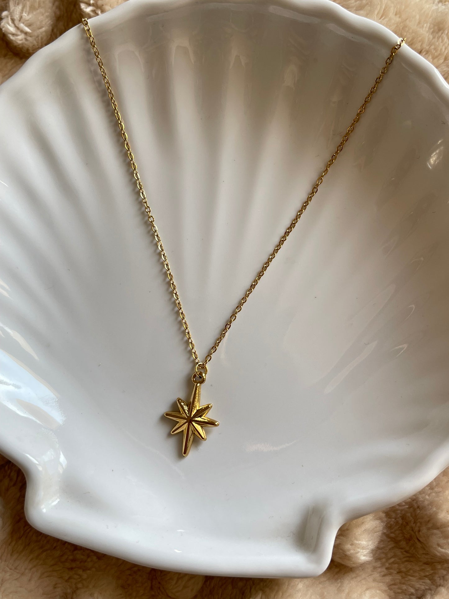 Starburst Necklace (Stainless Steel)