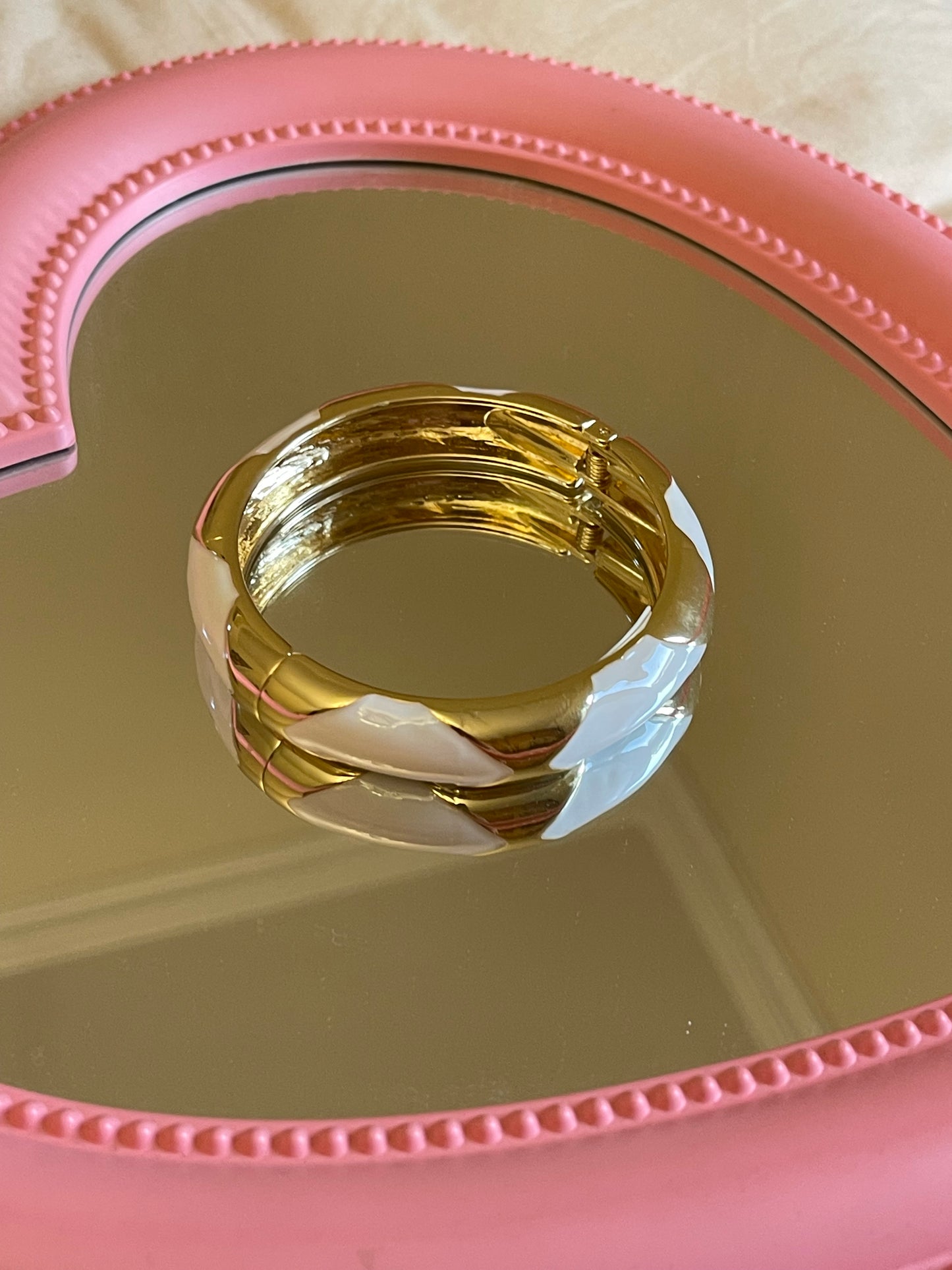 Statement Chunky Bangle - Gold Plated + Limited Edition