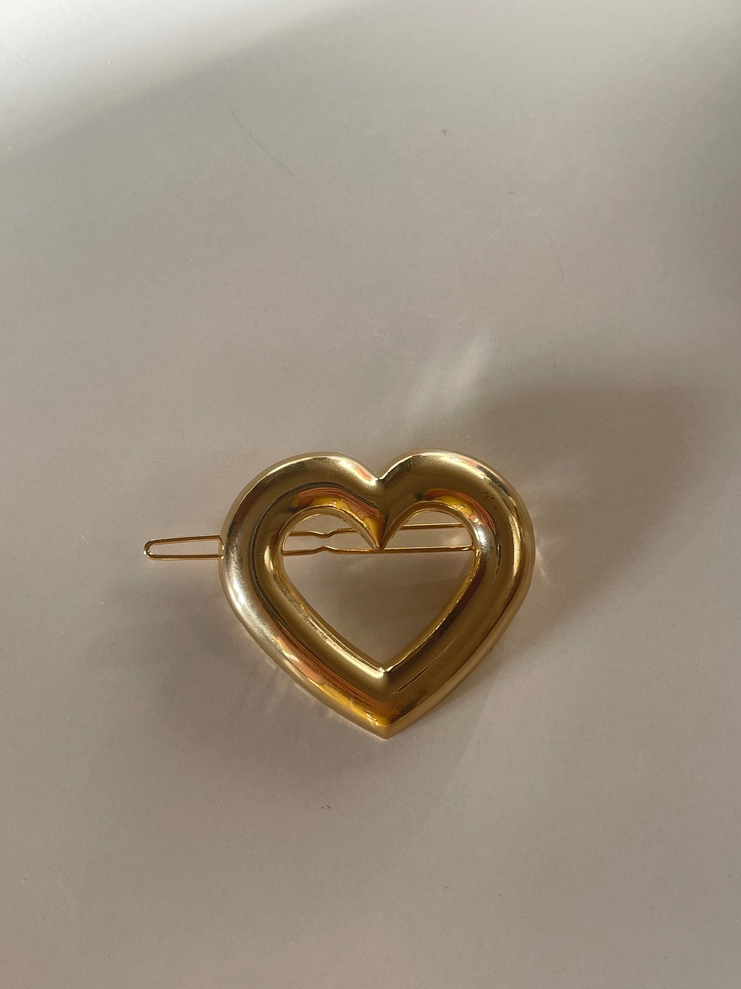 Chunky Heart Hair Clip