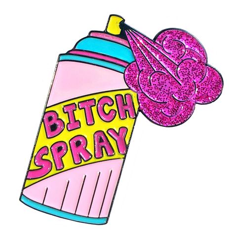 Bitch Spray-  Jumbo Sticker