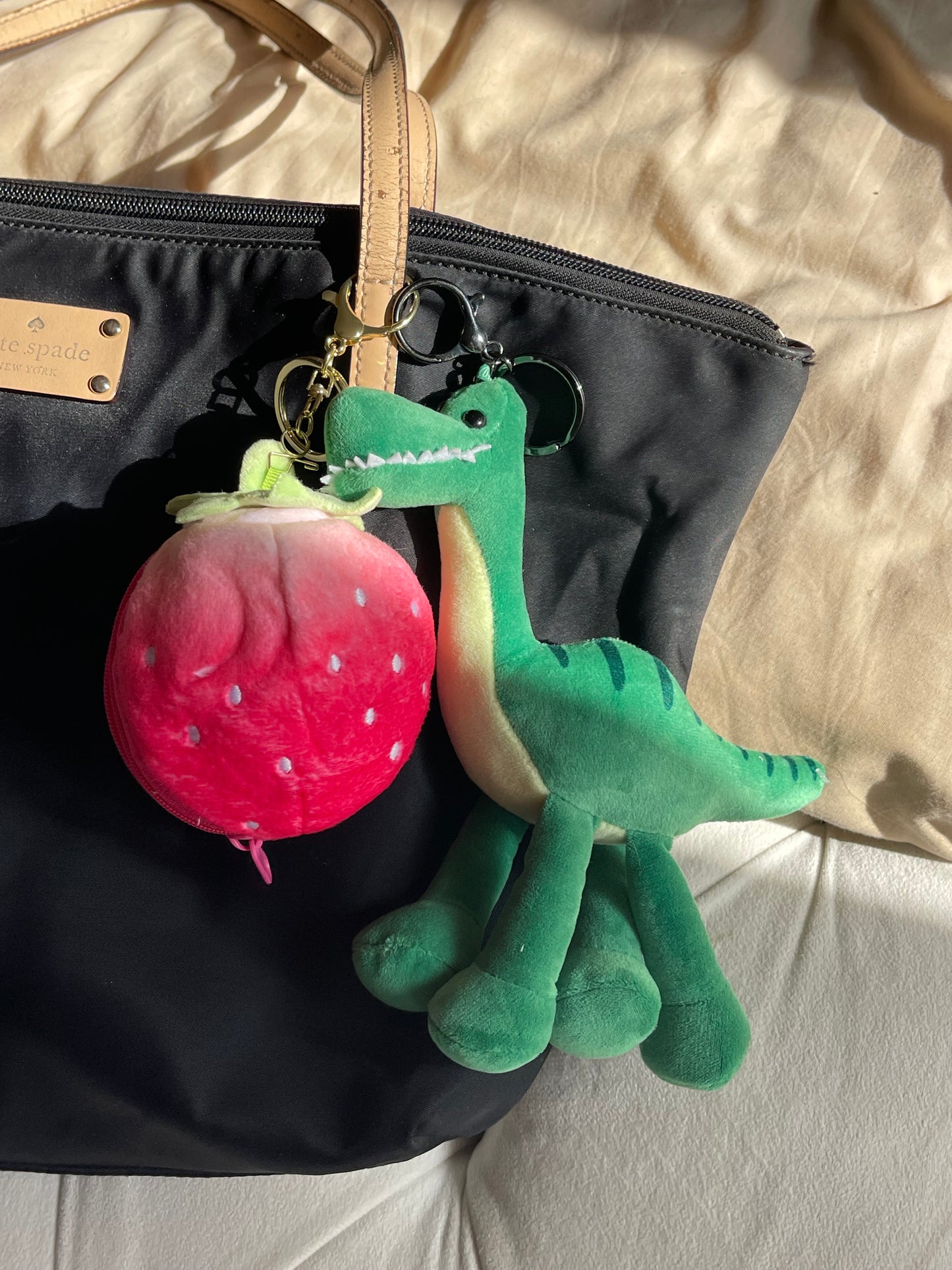 Silly Dinosaur Bag Charm