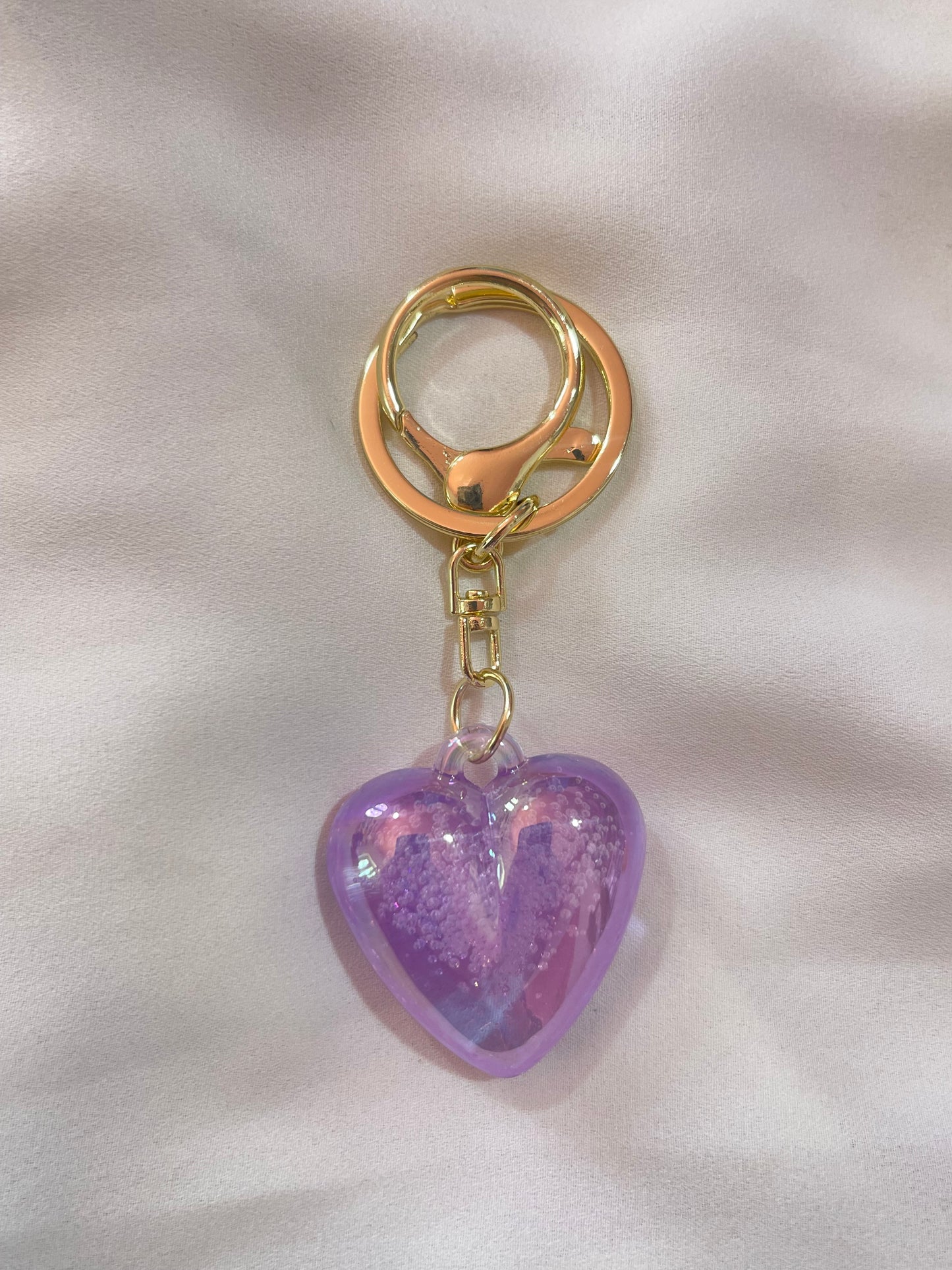 Jumbo Heart Keychain/Bag Charm