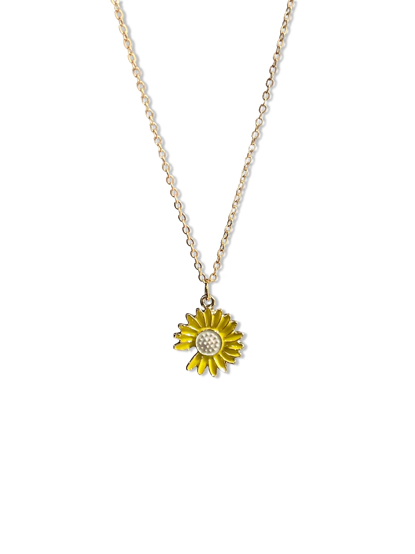 Bright Sunflower Necklace