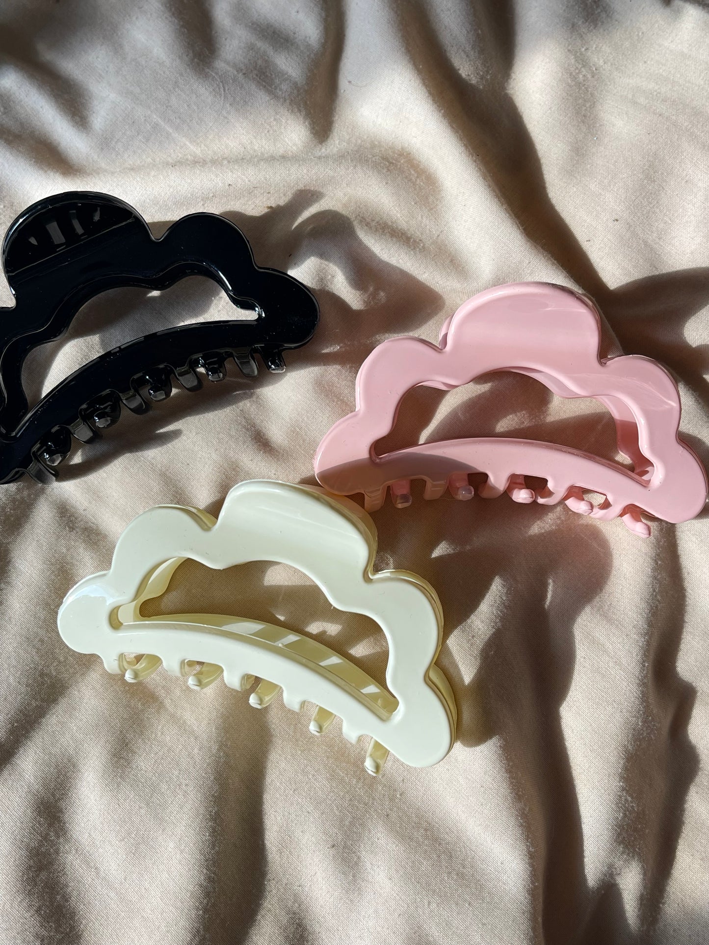 Cloudy Claw Clip