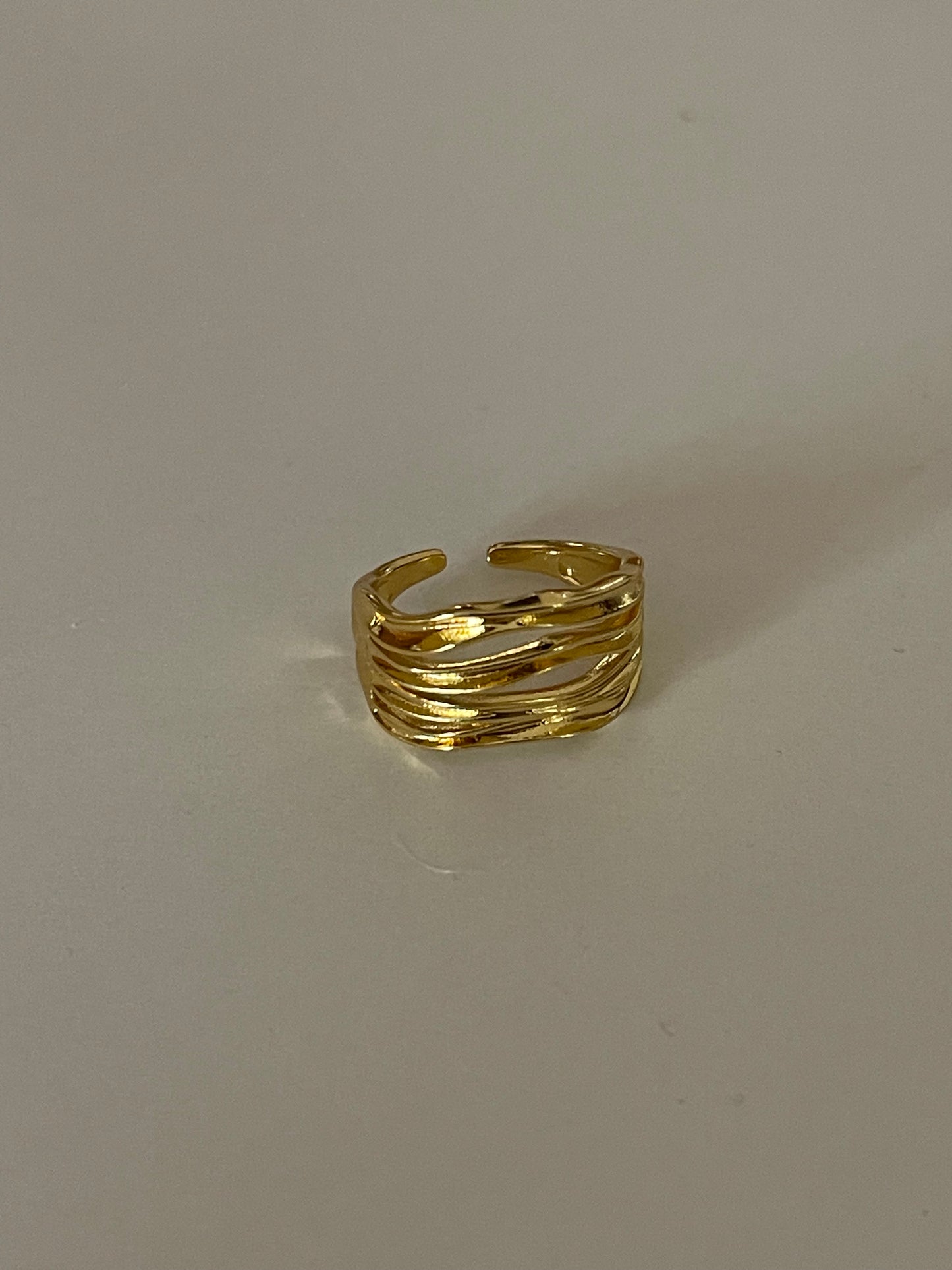 Everyday Statement Ring (Gold Plated)