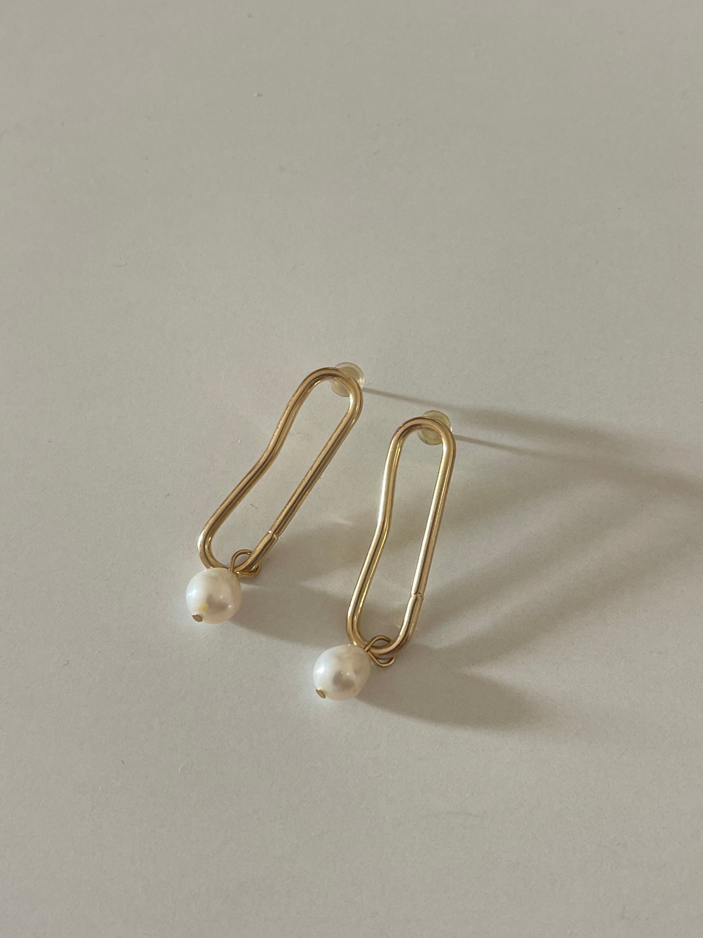 Statement Pearl Dangle Earrings