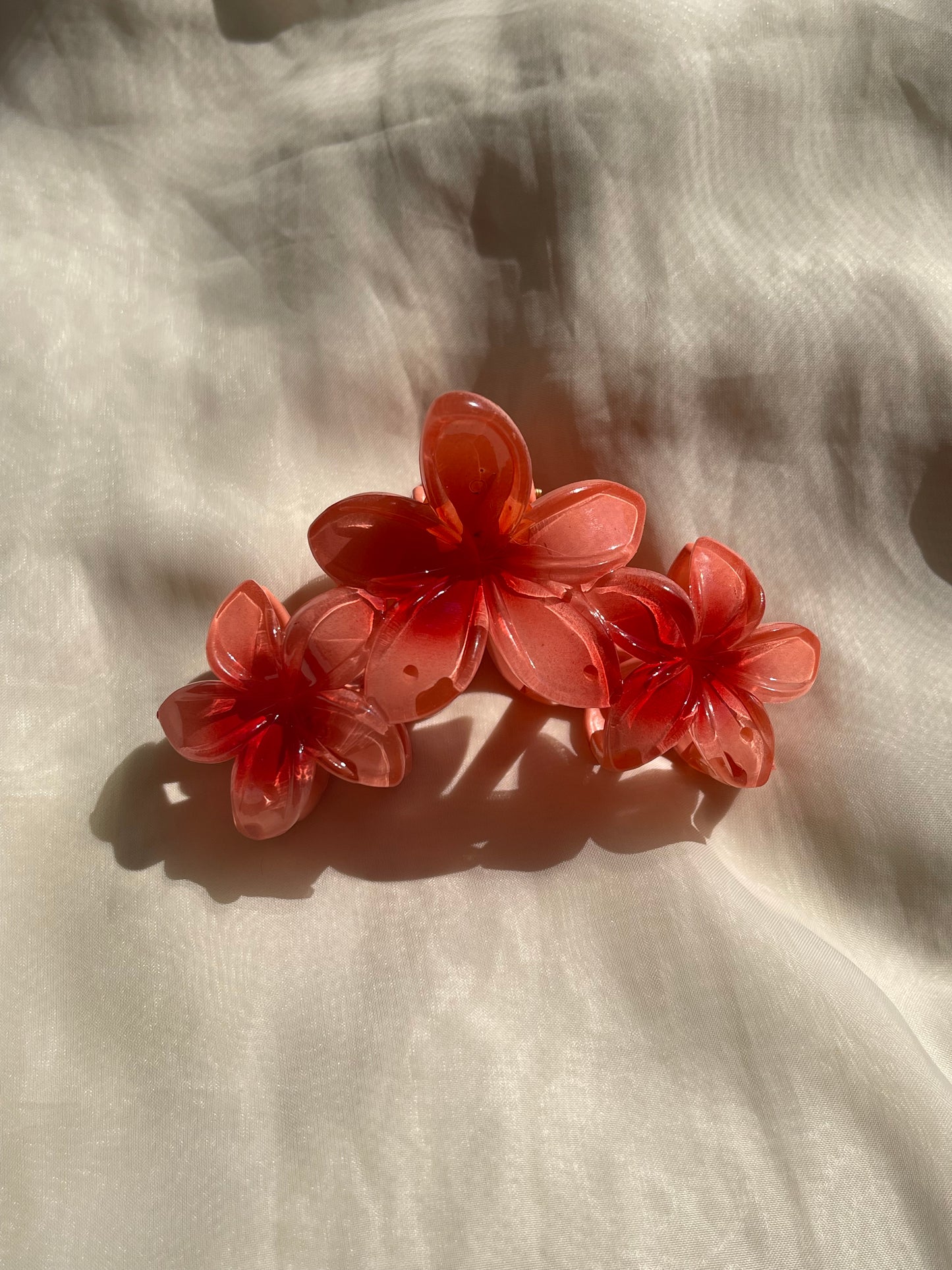 Triple Hawaiian Claw Clip