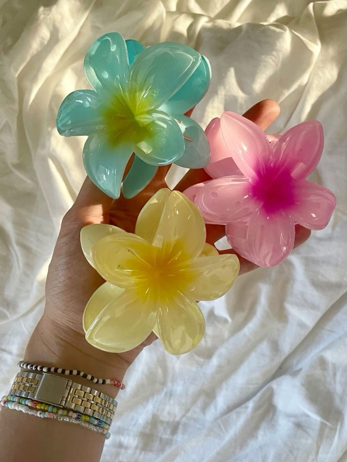 3 Hawaiian Claw Clips Bundle!