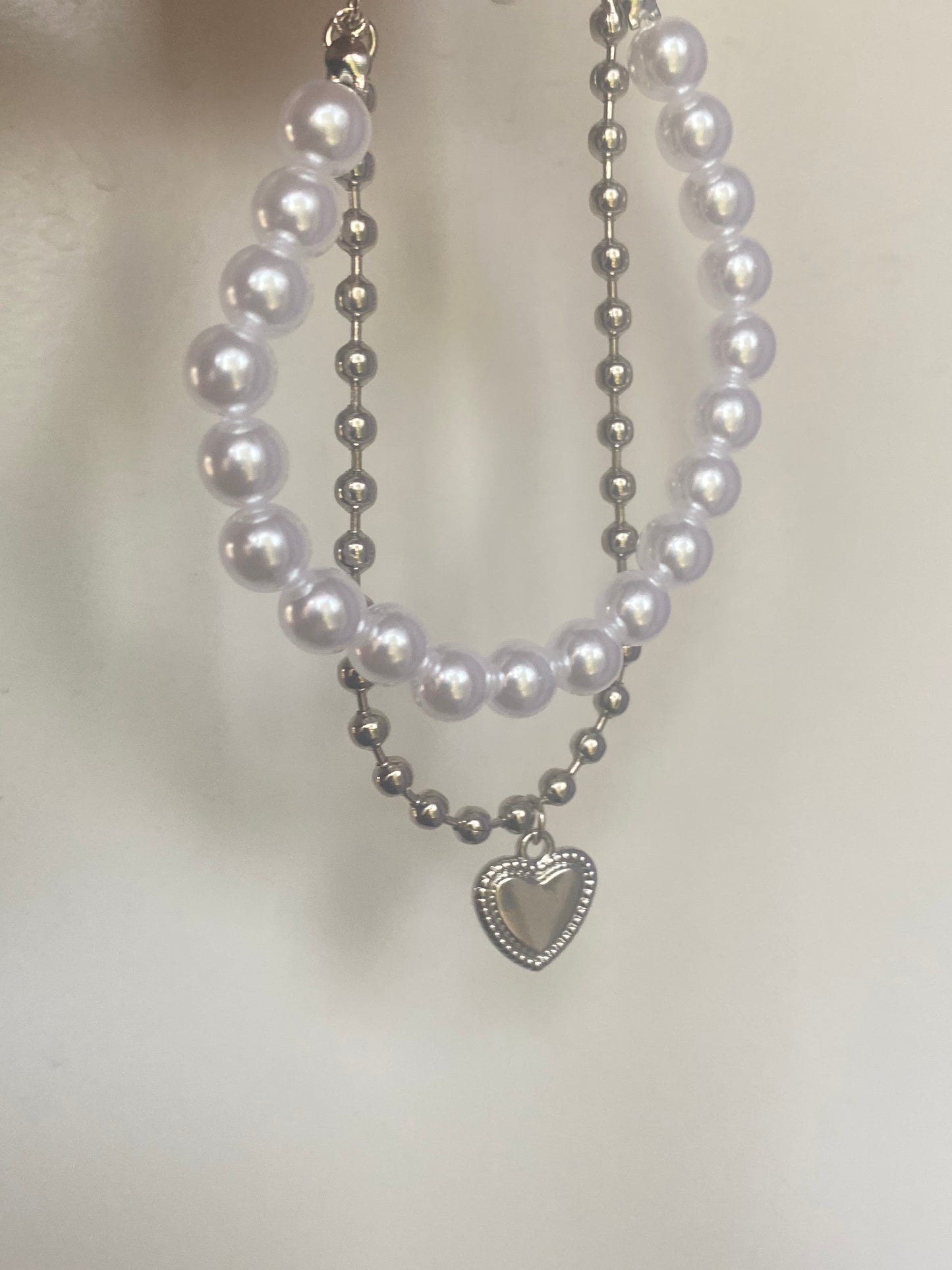 Heart of Pearls Bracelet