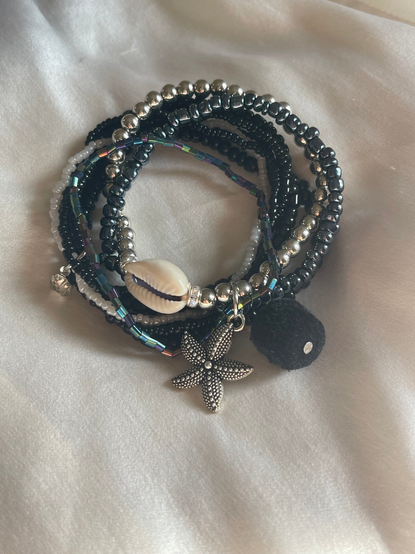 Chunky Starfish Layered Bracelets