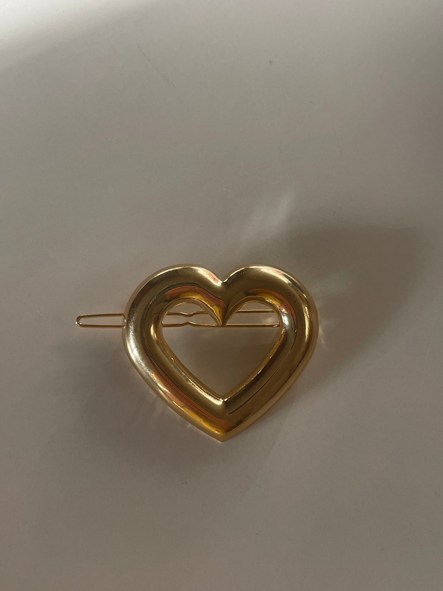Chunky Heart Hair Clip