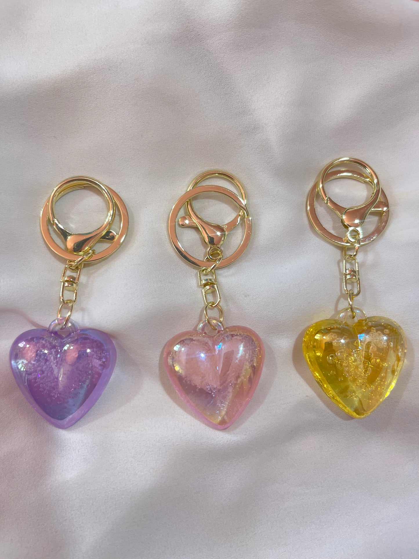 Jumbo Heart Keychain/Bag Charm