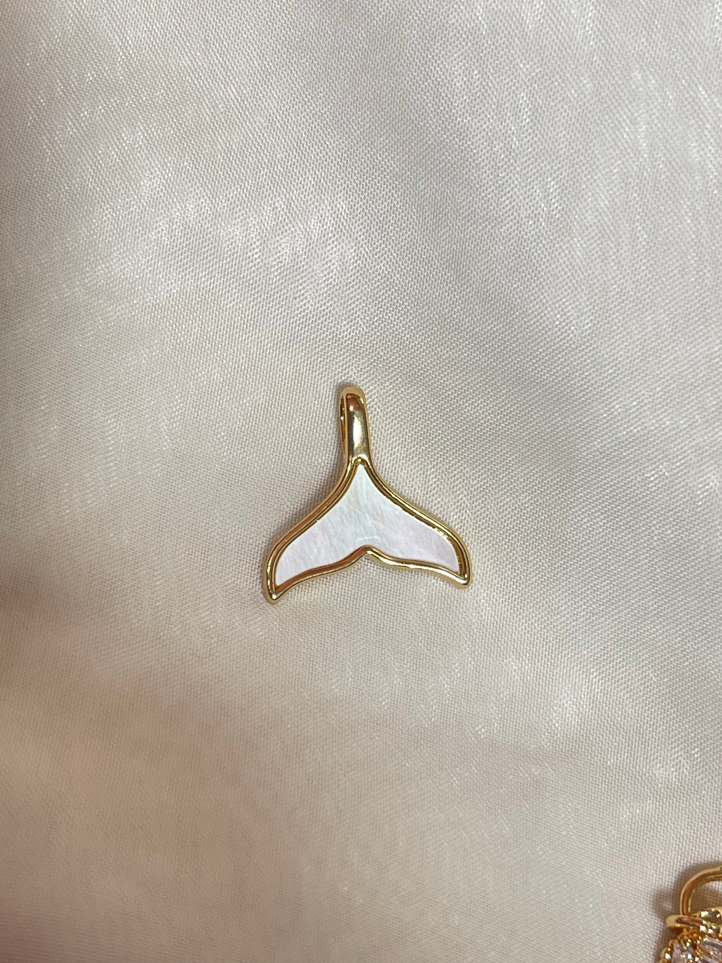 Dolphin Tale Charm- Gold Plated