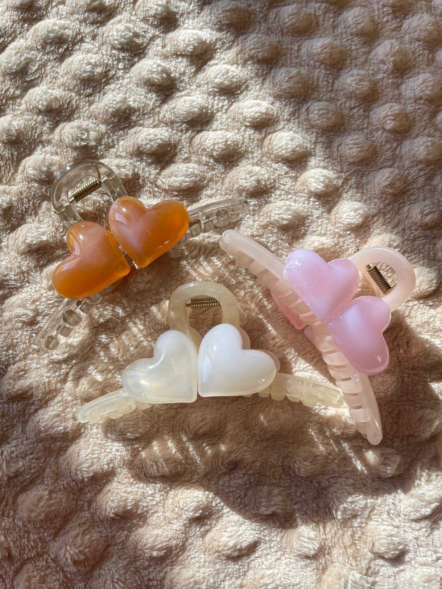 Hearts All Around Claw Clip 2.0